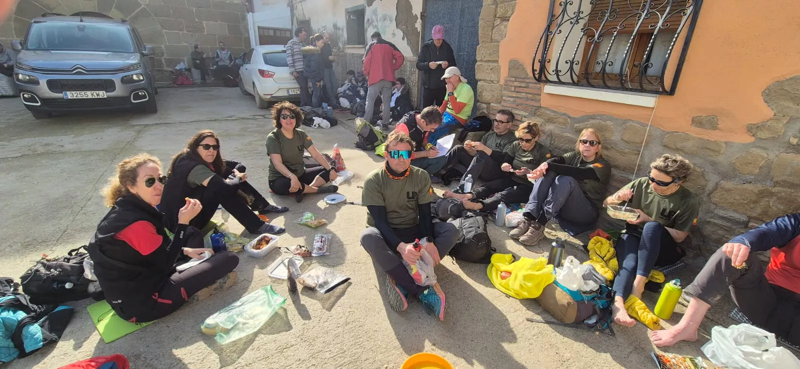 Quinta jornada de preparación de la Javierada. Foto Juanlu Herrero