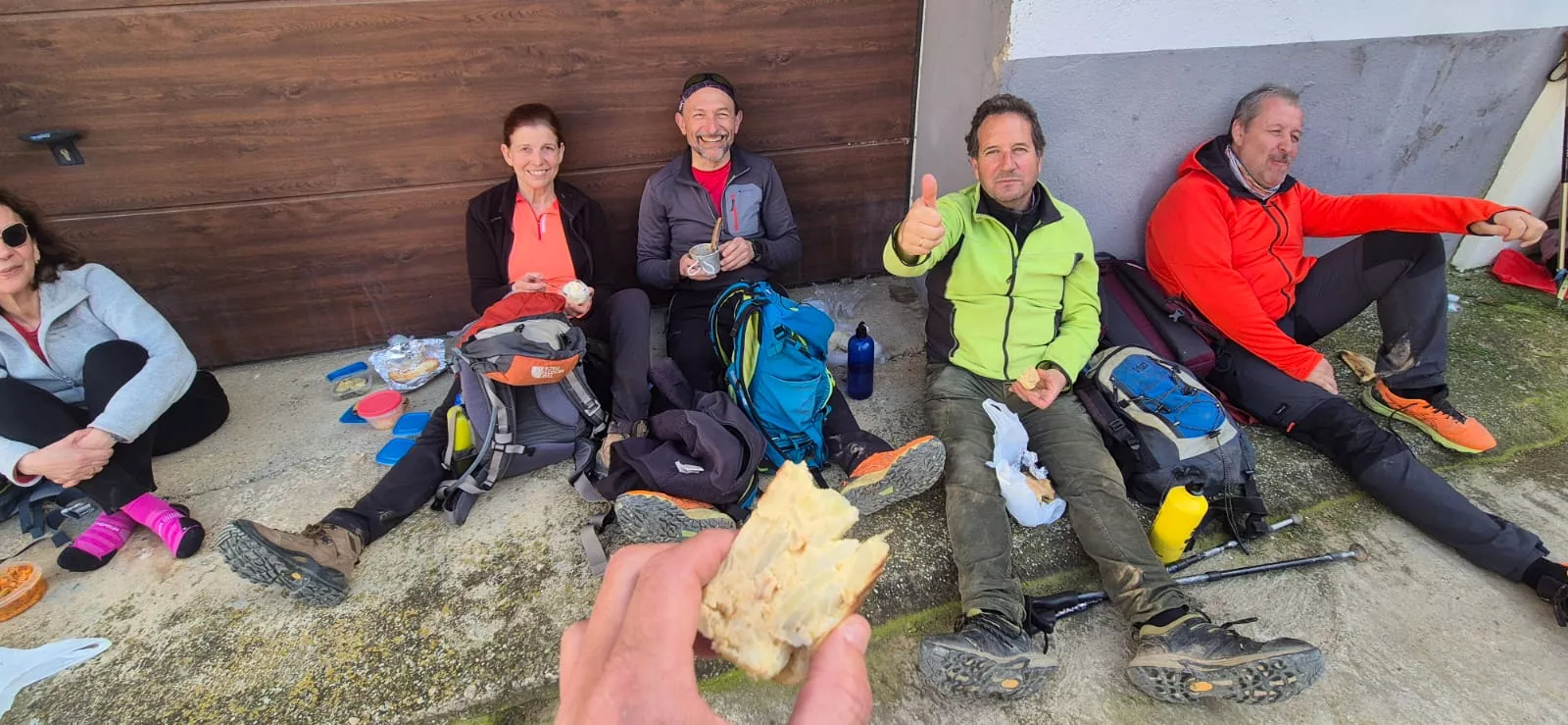Quinta jornada de preparación de la Javierada. Foto Juanlu Herrero