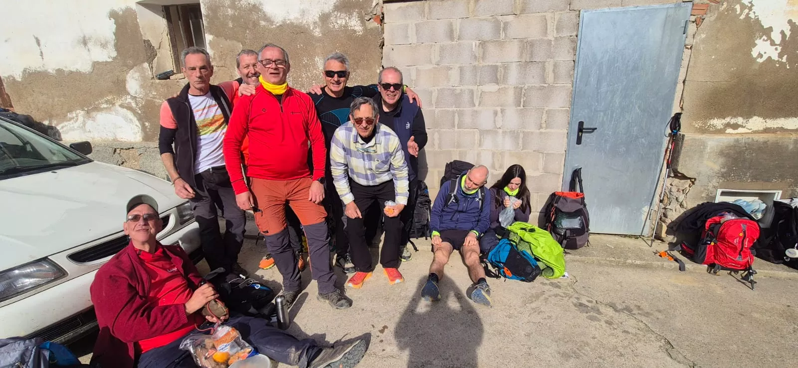 Quinta jornada de preparación de la Javierada. Foto Juanlu Herrero