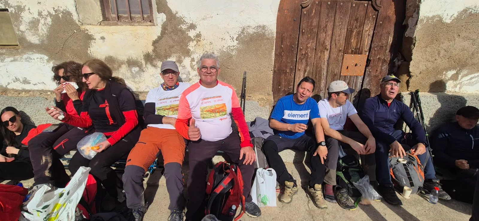 Quinta jornada de preparación de la Javierada. Foto Juanlu Herrero