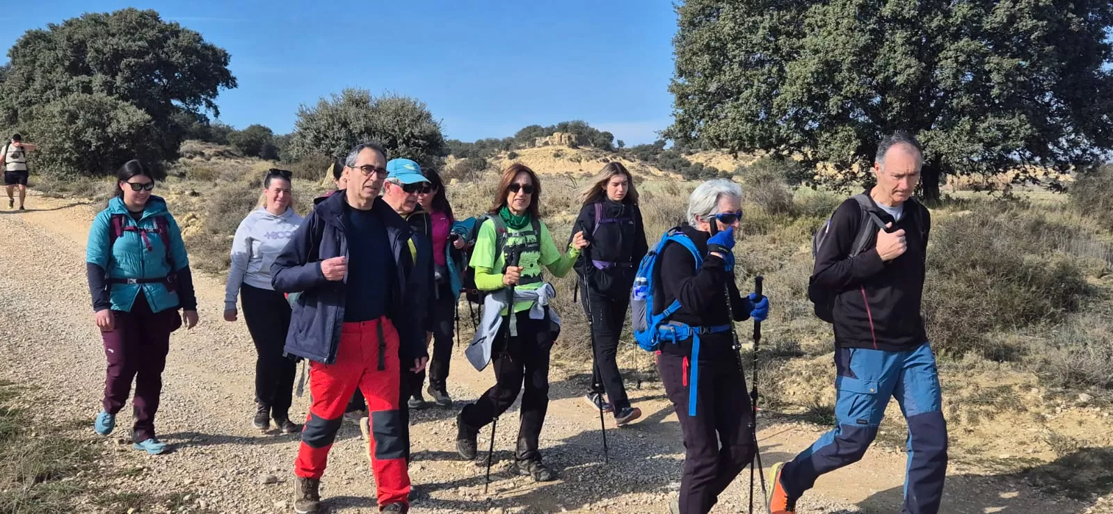 Quinta jornada de preparación de la Javierada. Foto Juanlu Herrero