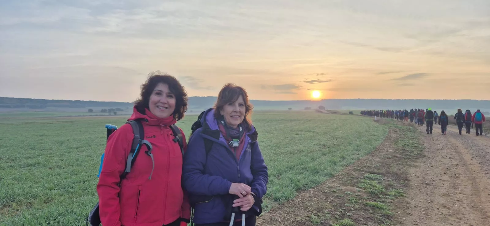 Quinta jornada de preparación de la Javierada. Foto Juanlu Herrero