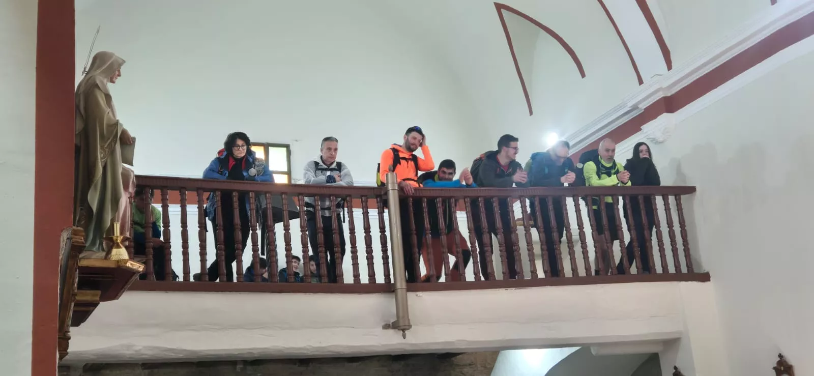 Quinta jornada de preparación de la Javierada. Foto Juanlu Herrero