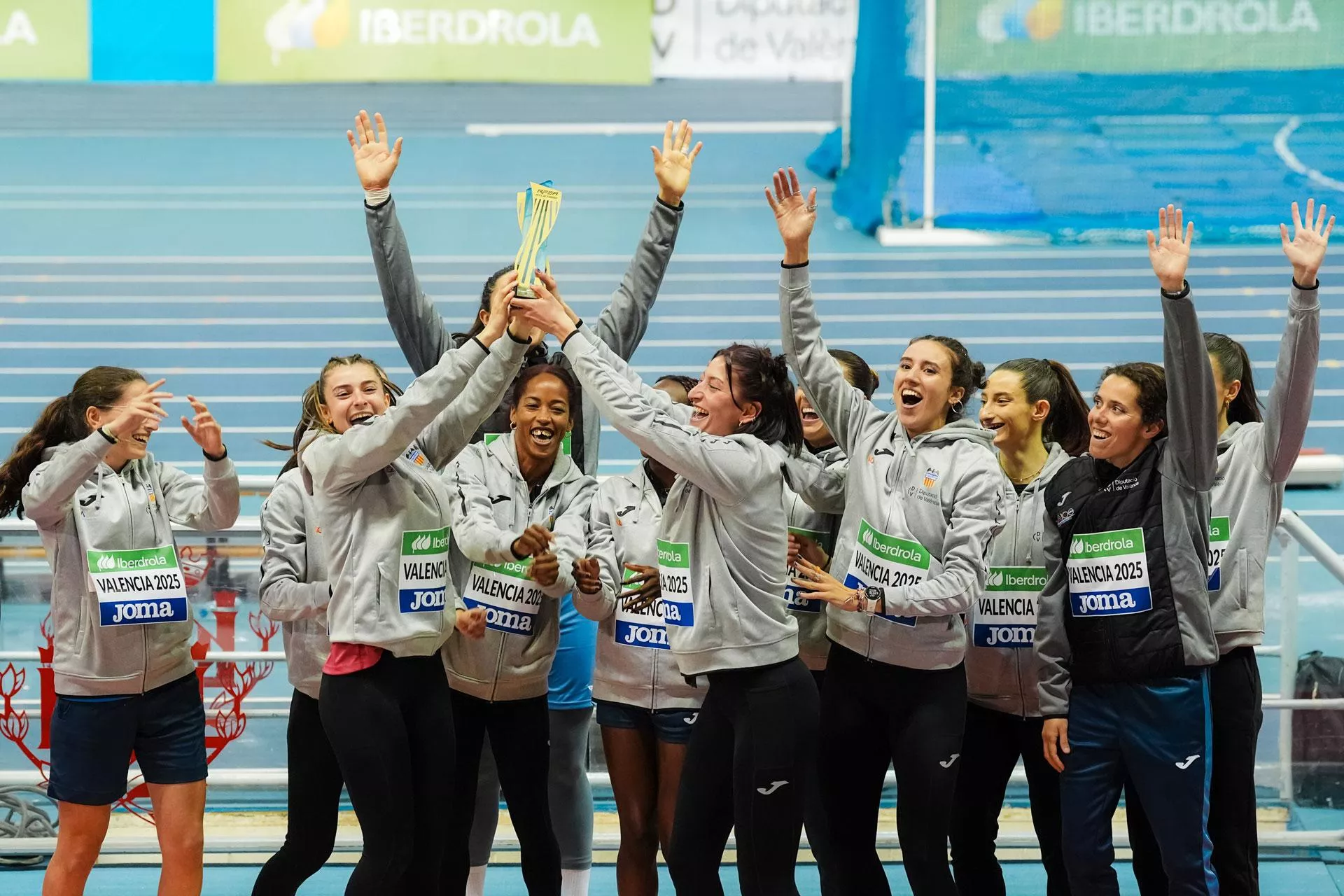 Valencia campeón femenino. Foto: RFEA