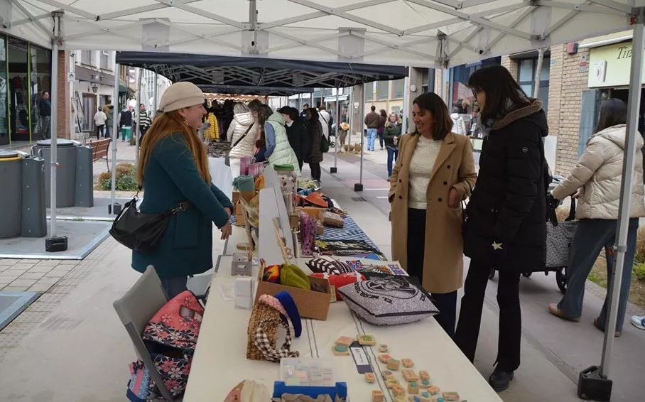 Remate de invierno del comercio de Monzón.