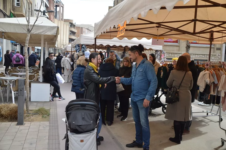 Remate de invierno del comercio de Monzón.