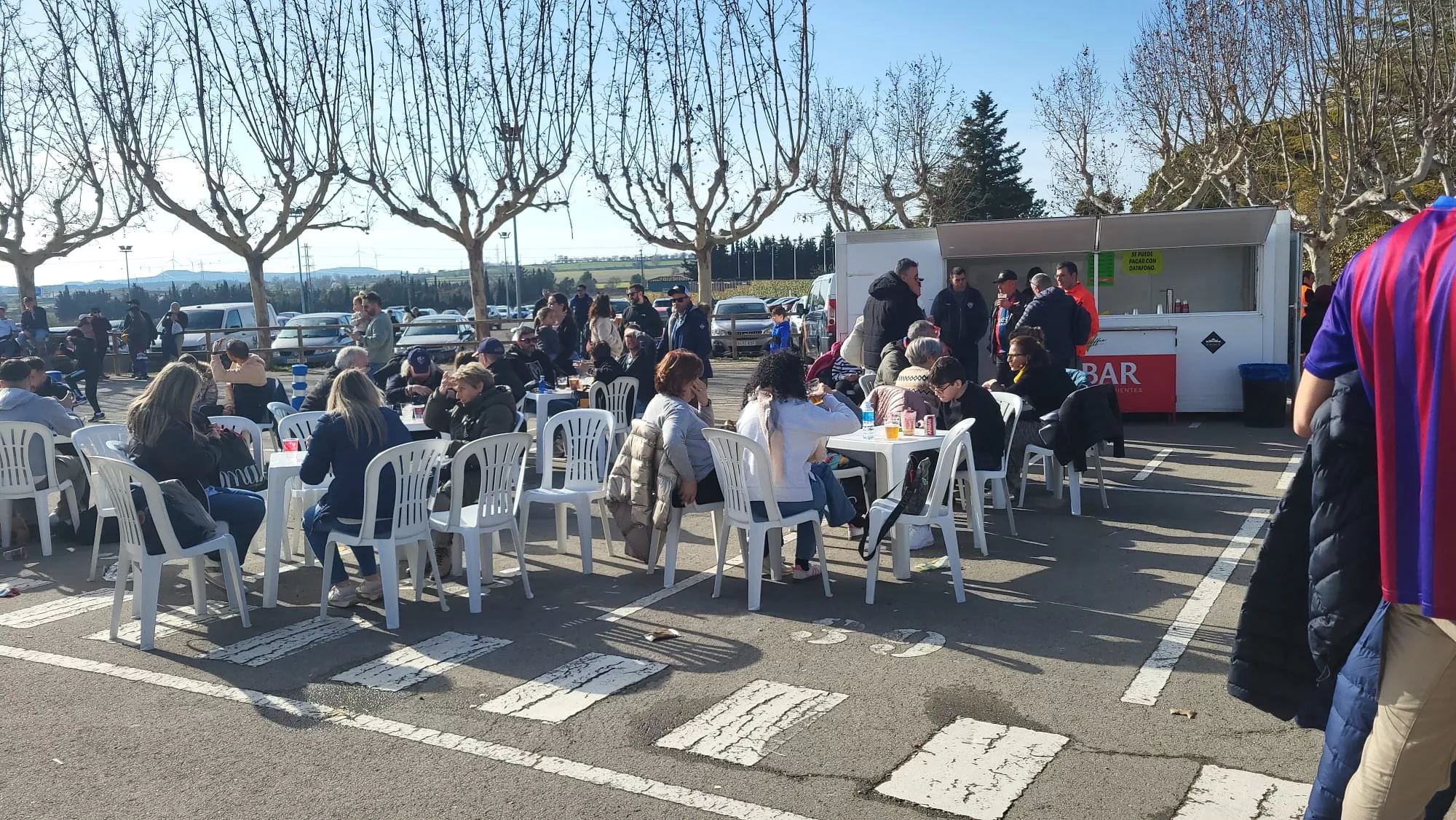 Previa del Huesca-Granada en la terraza de El Alcoraz