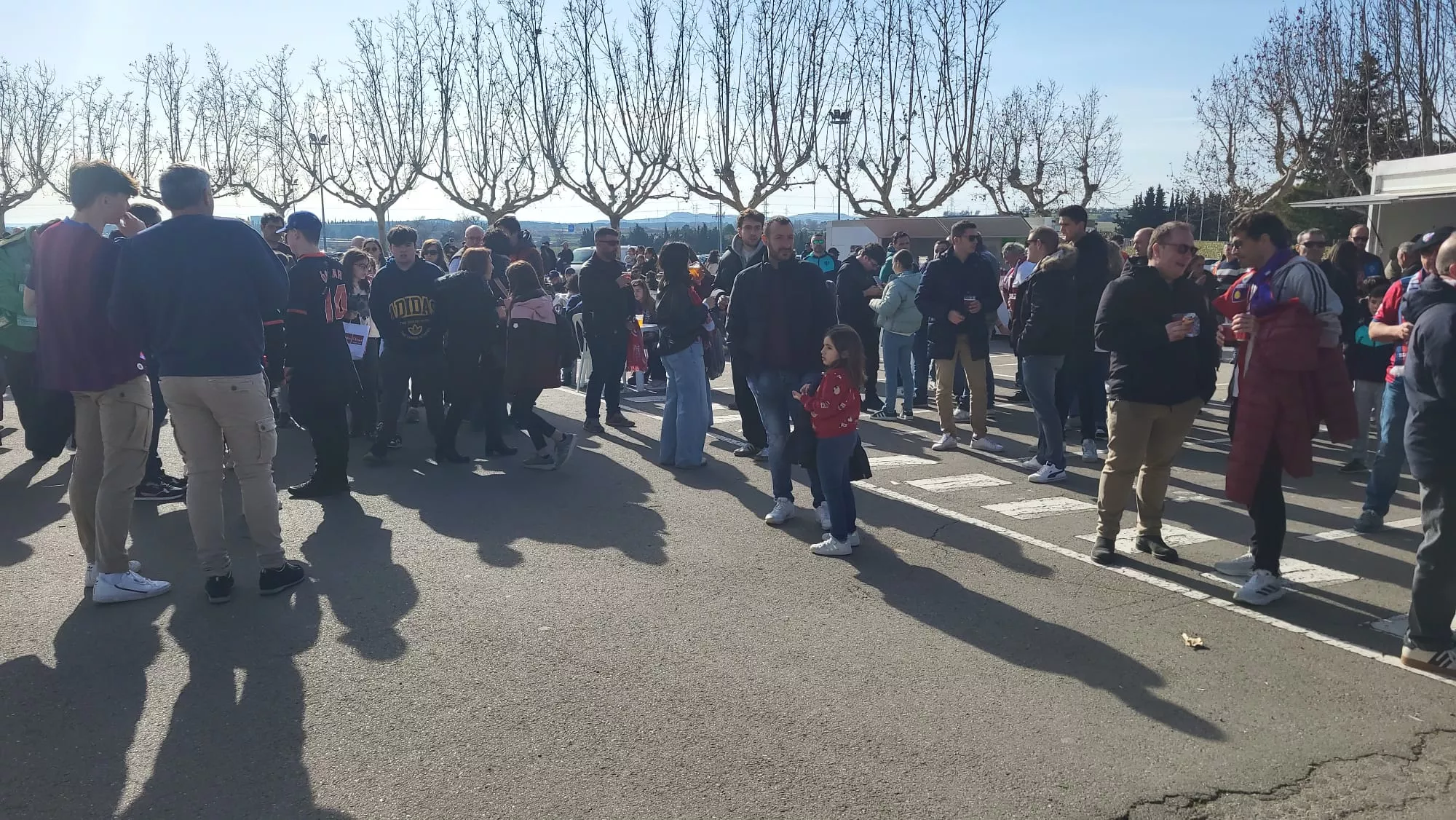 Previa del Huesca-Granada en la terraza de El Alcoraz