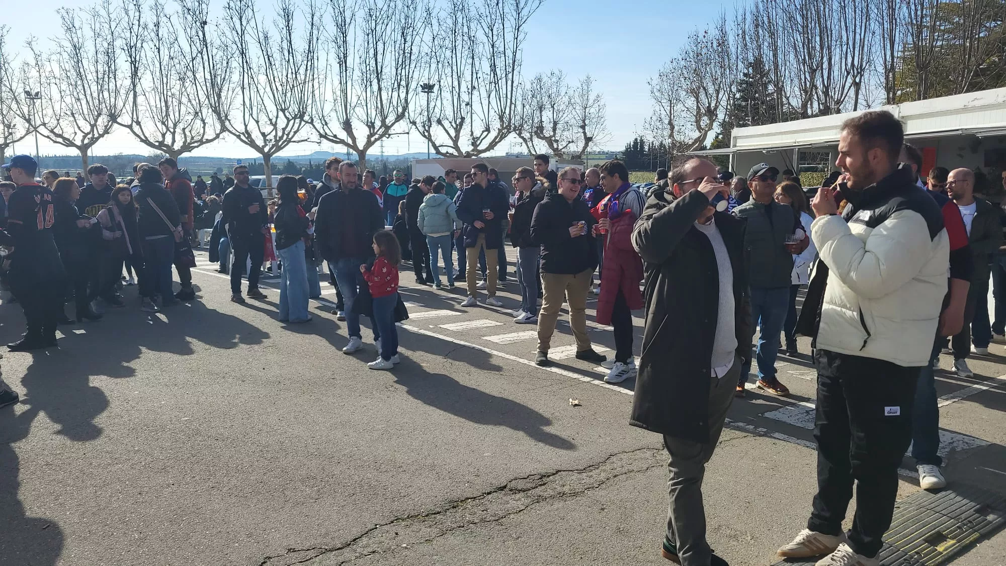 Previa del Huesca-Granada en la terraza de El Alcoraz