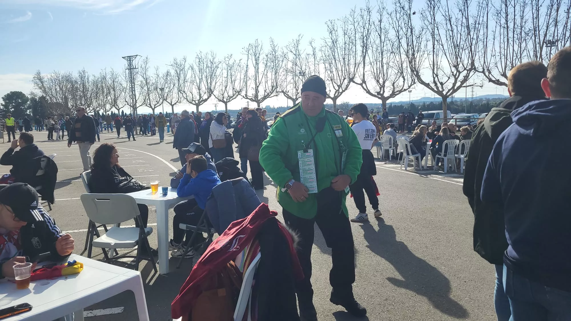 Previa del Huesca-Granada en la terraza de El Alcoraz