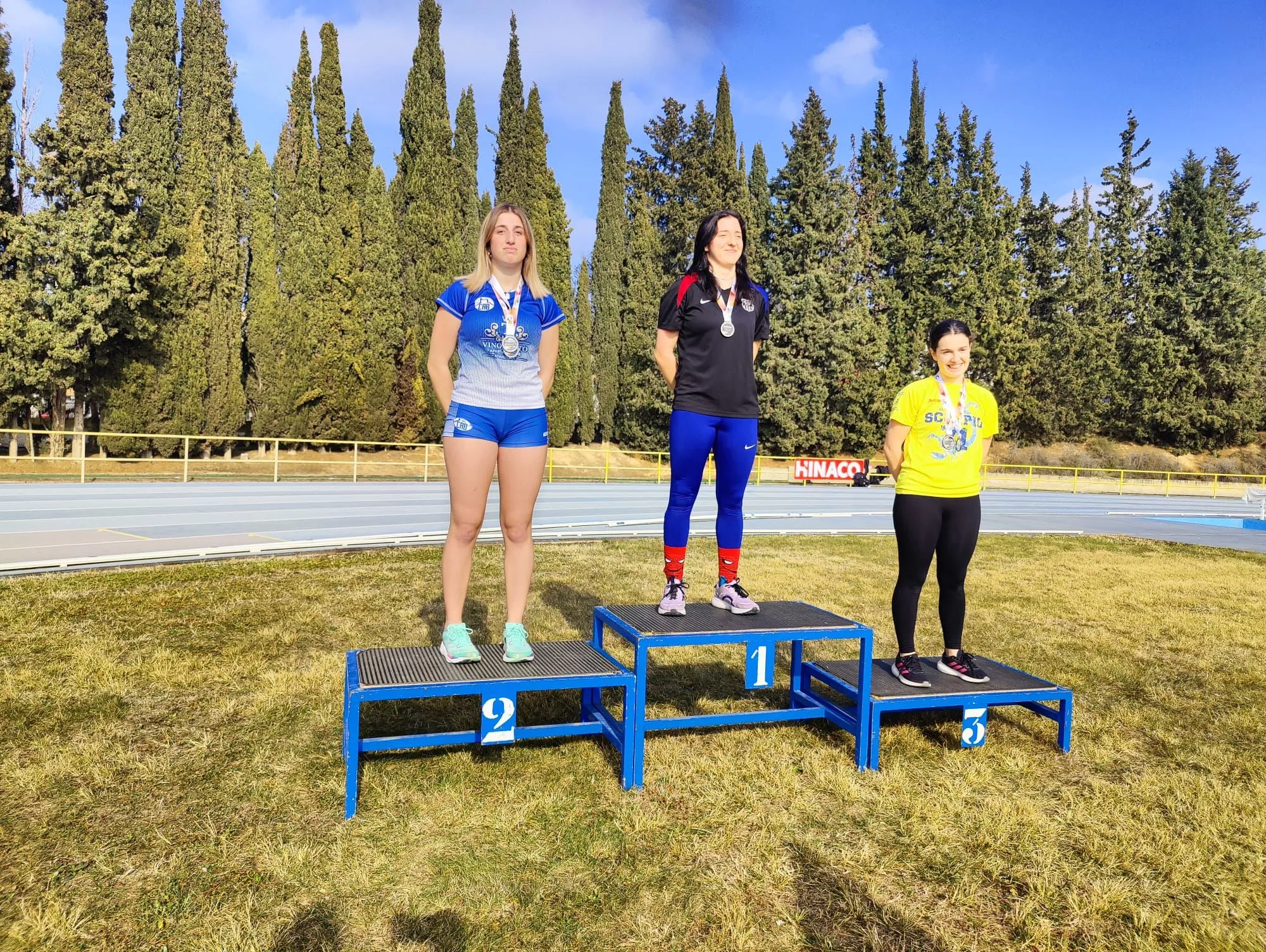 Silvia González (CA Barbastro) subcampeona de jabalina