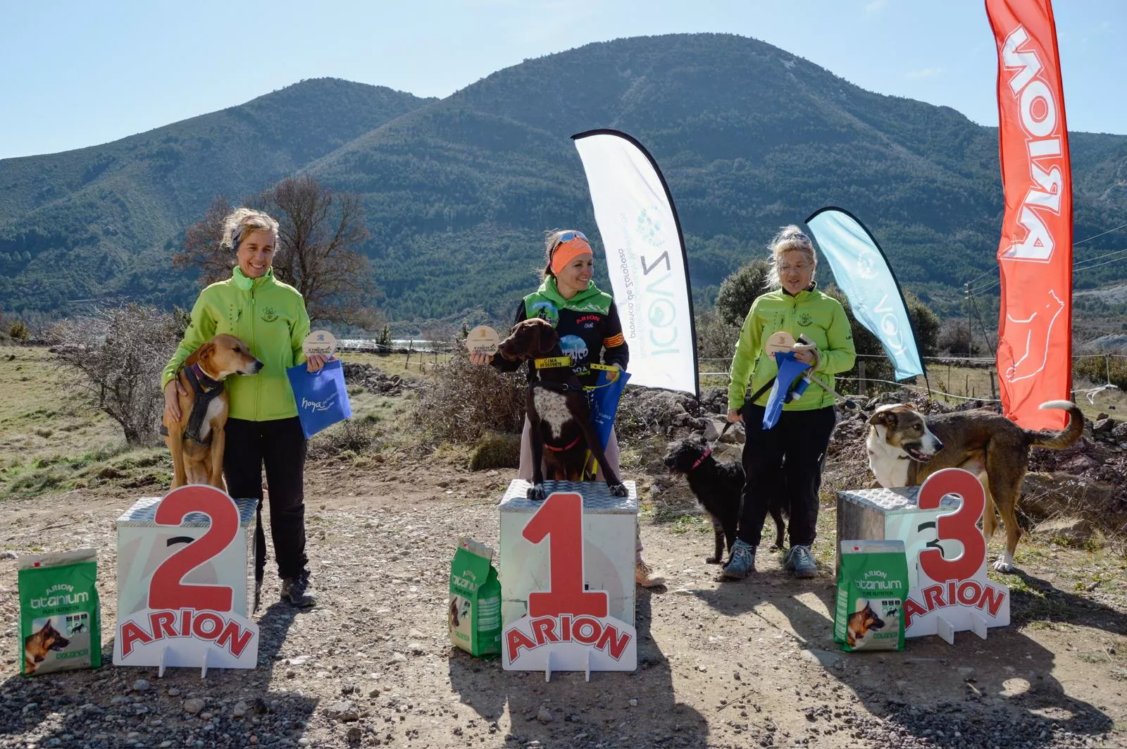 Podio Veteranas II. Foto: Soraya Aybar