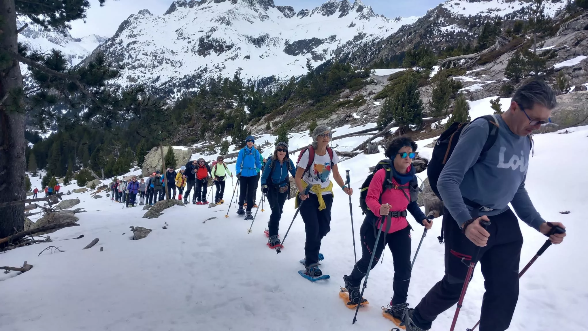 Llegando al Plan d'Estan. Fotografía Alfredo Zazo