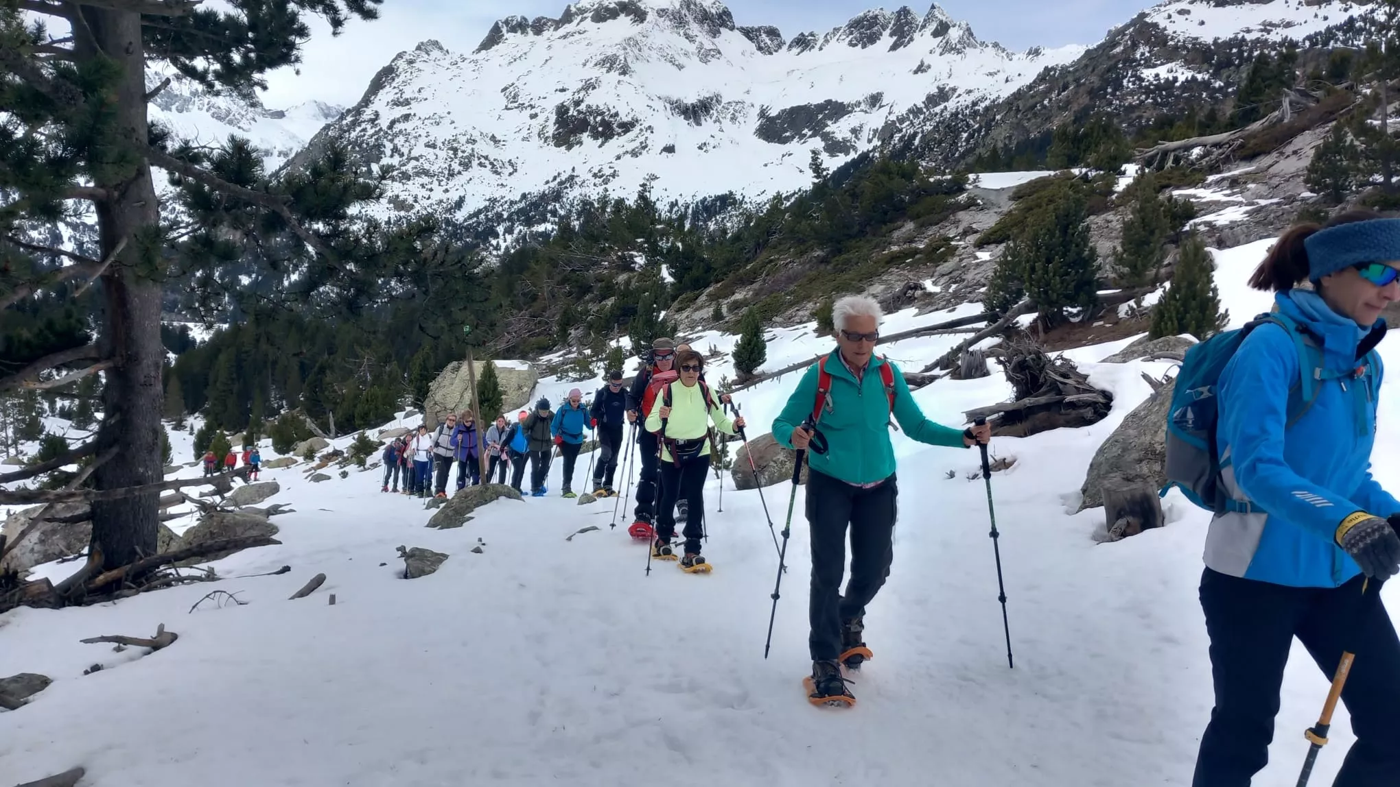 Llegando al Plan d'Estan. Fotografía Alfredo Zazo