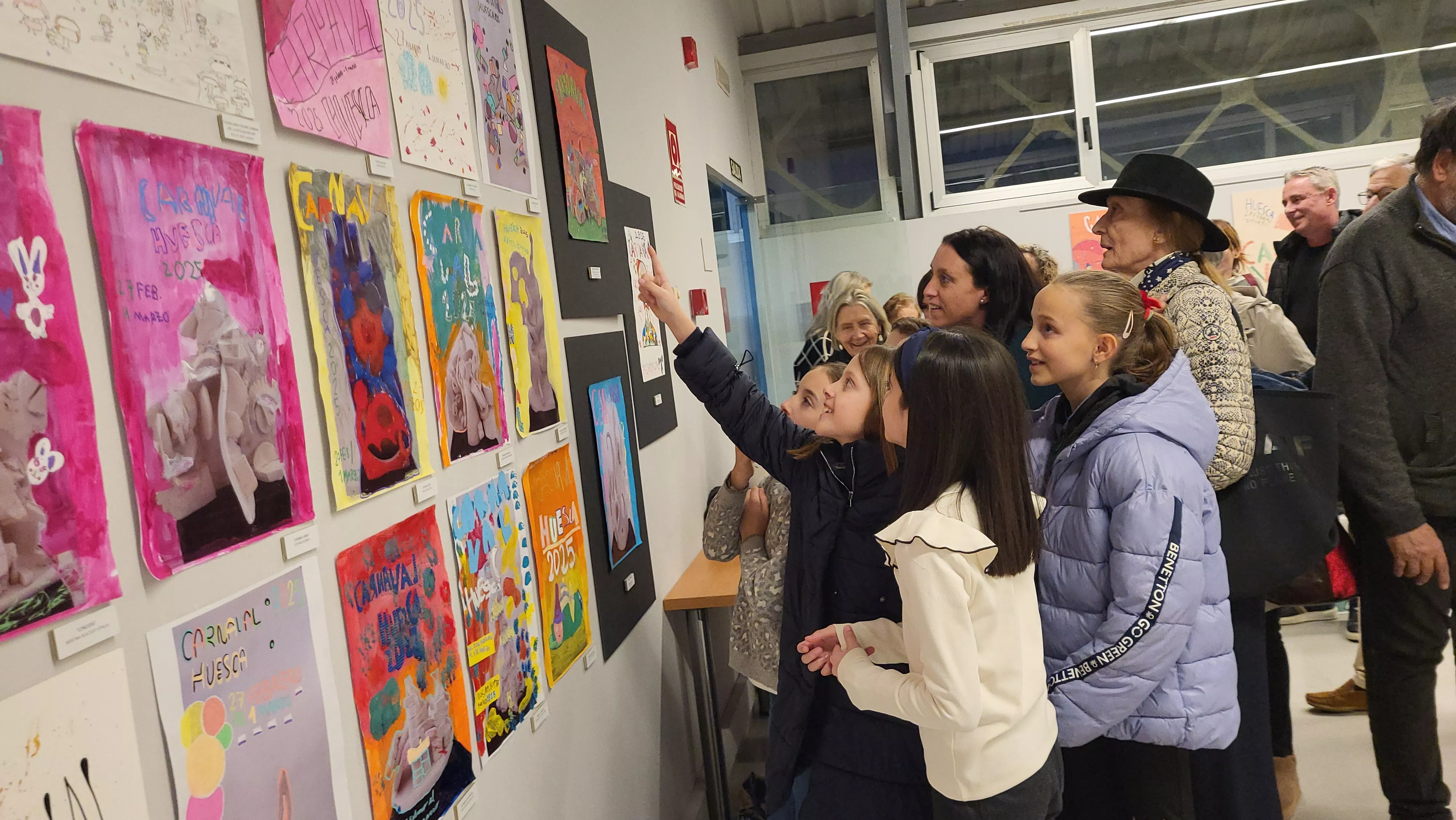 Entrega del premios del concurso del cartel de Carnaval de Huesca y apertura de la exposición. Foto Mercedes Manterola