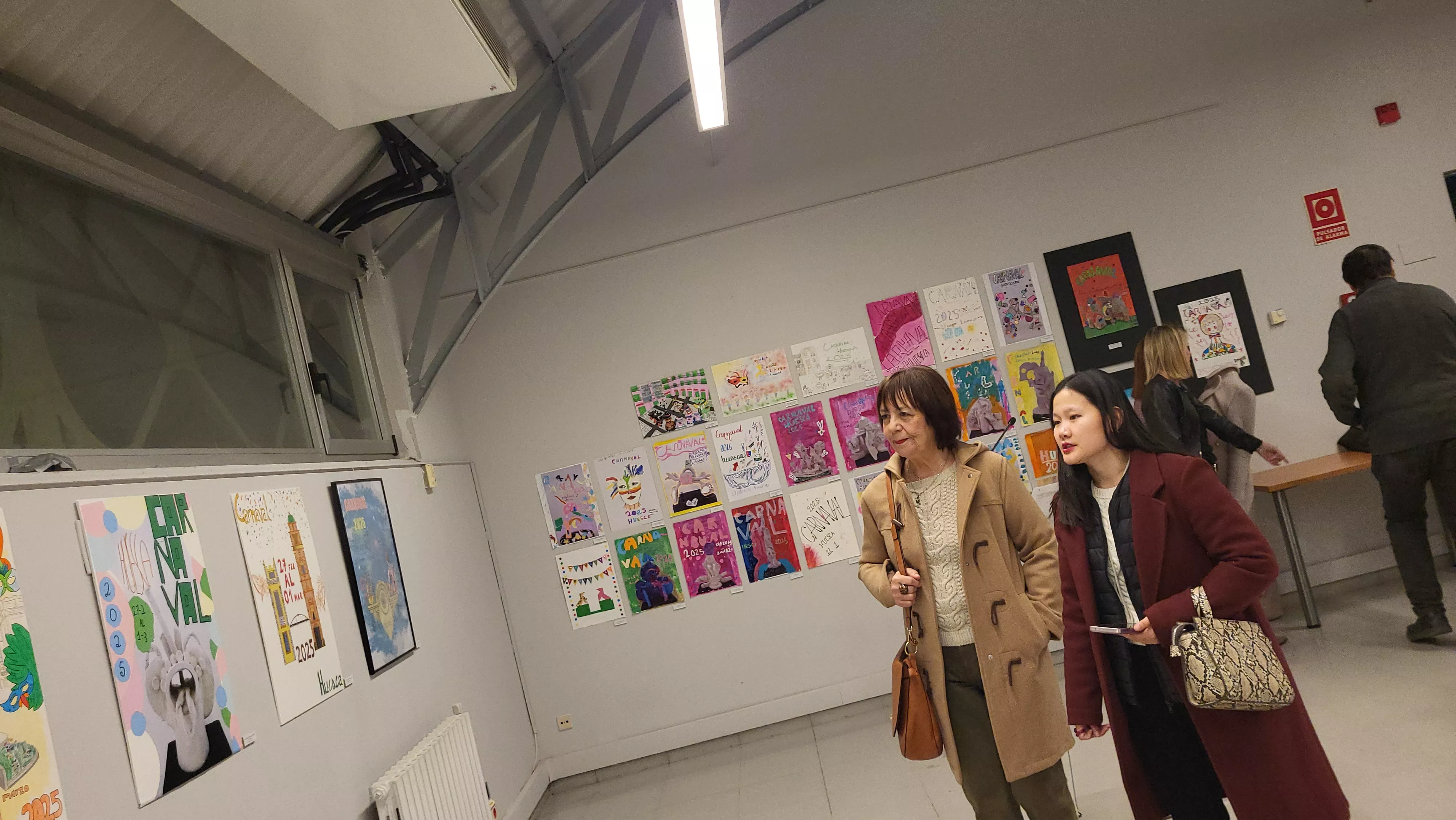 Entrega del premios del concurso del cartel de Carnaval de Huesca y apertura de la exposición. Foto Mercedes Manterola