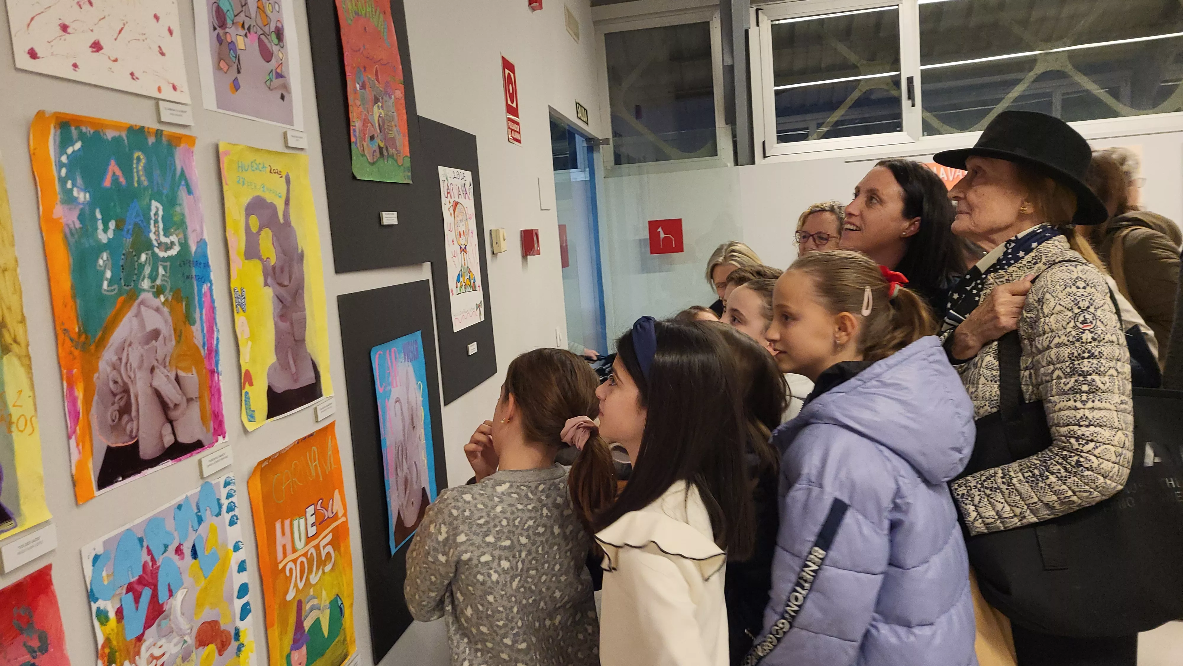 Entrega del premios del concurso del cartel de Carnaval de Huesca y apertura de la exposición. Foto Mercedes Manterola