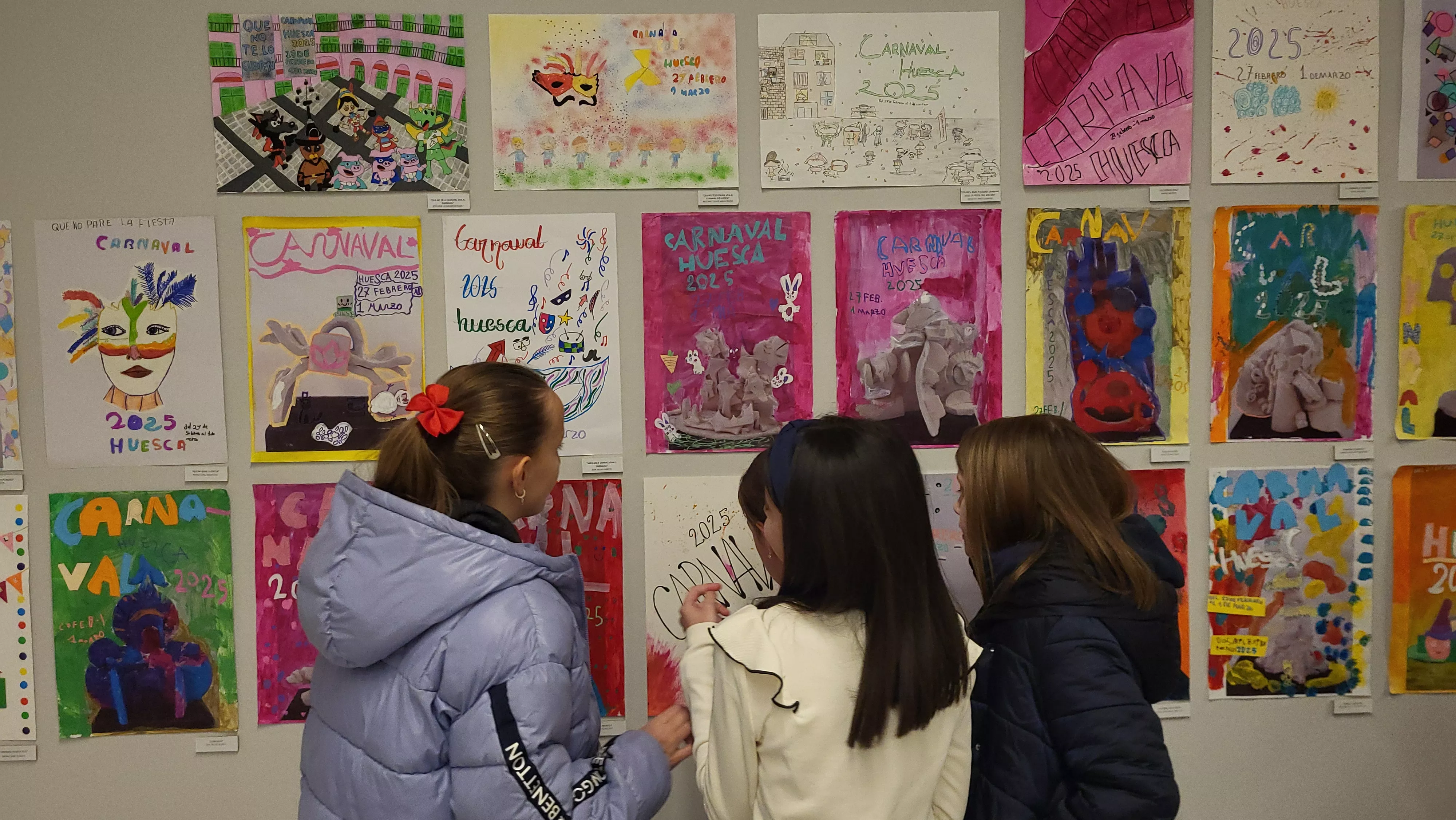 Entrega del premios del concurso del cartel de Carnaval de Huesca y apertura de la exposición. Foto Mercedes Manterola