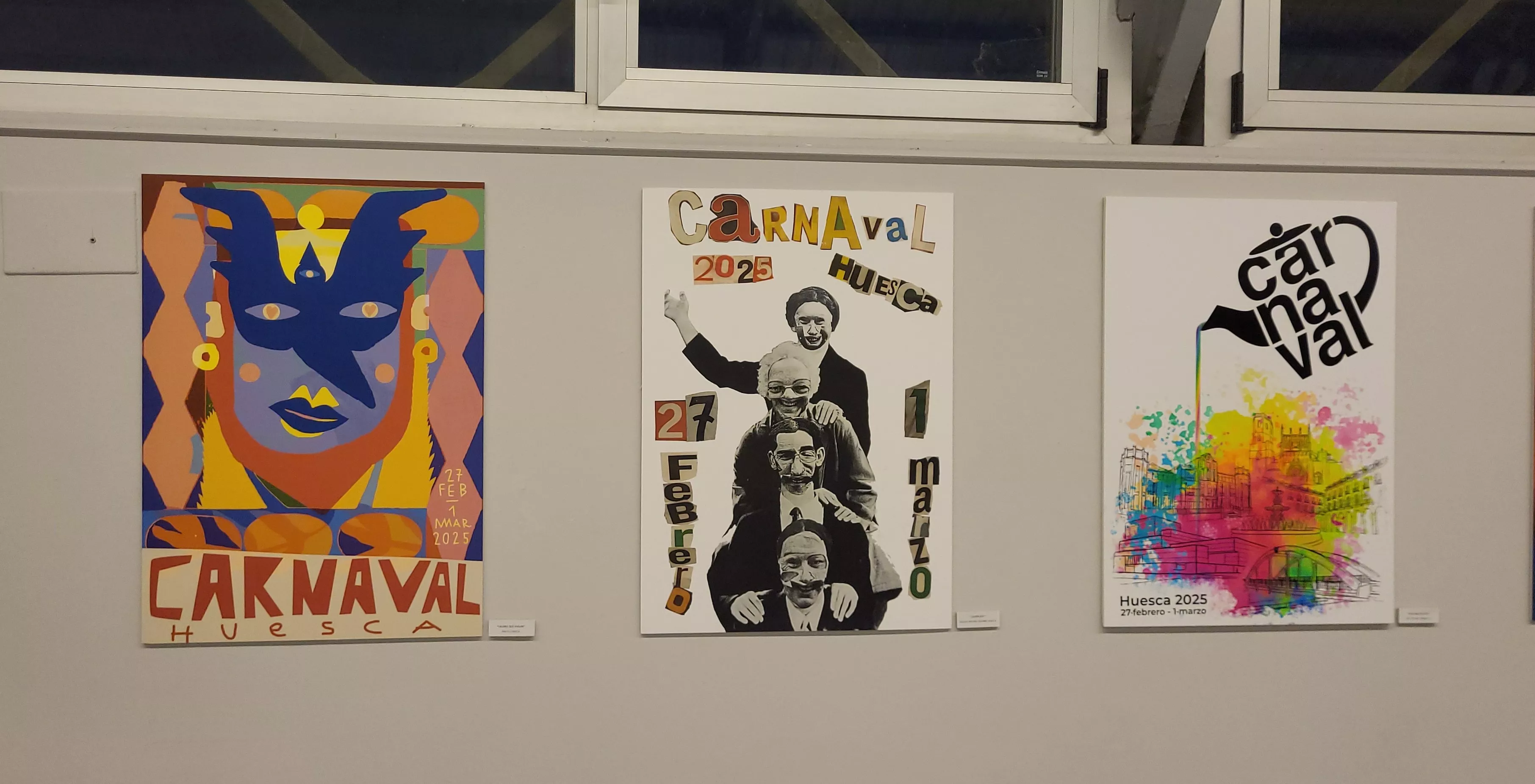 Entrega del premios del concurso del cartel de Carnaval de Huesca y apertura de la exposición. Foto Mercedes Manterola