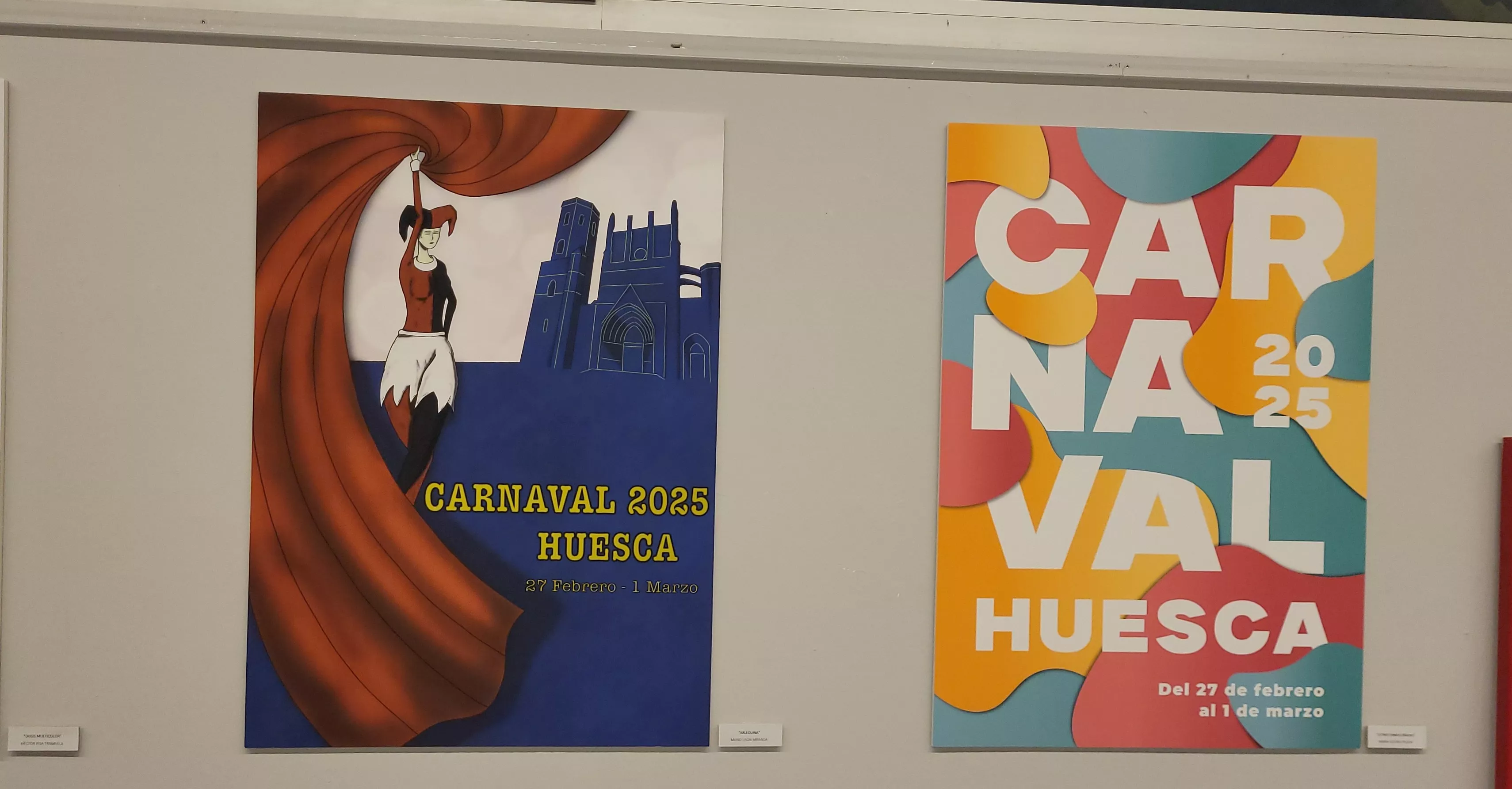 Entrega del premios del concurso del cartel de Carnaval de Huesca y apertura de la exposición. Foto Mercedes Manterola