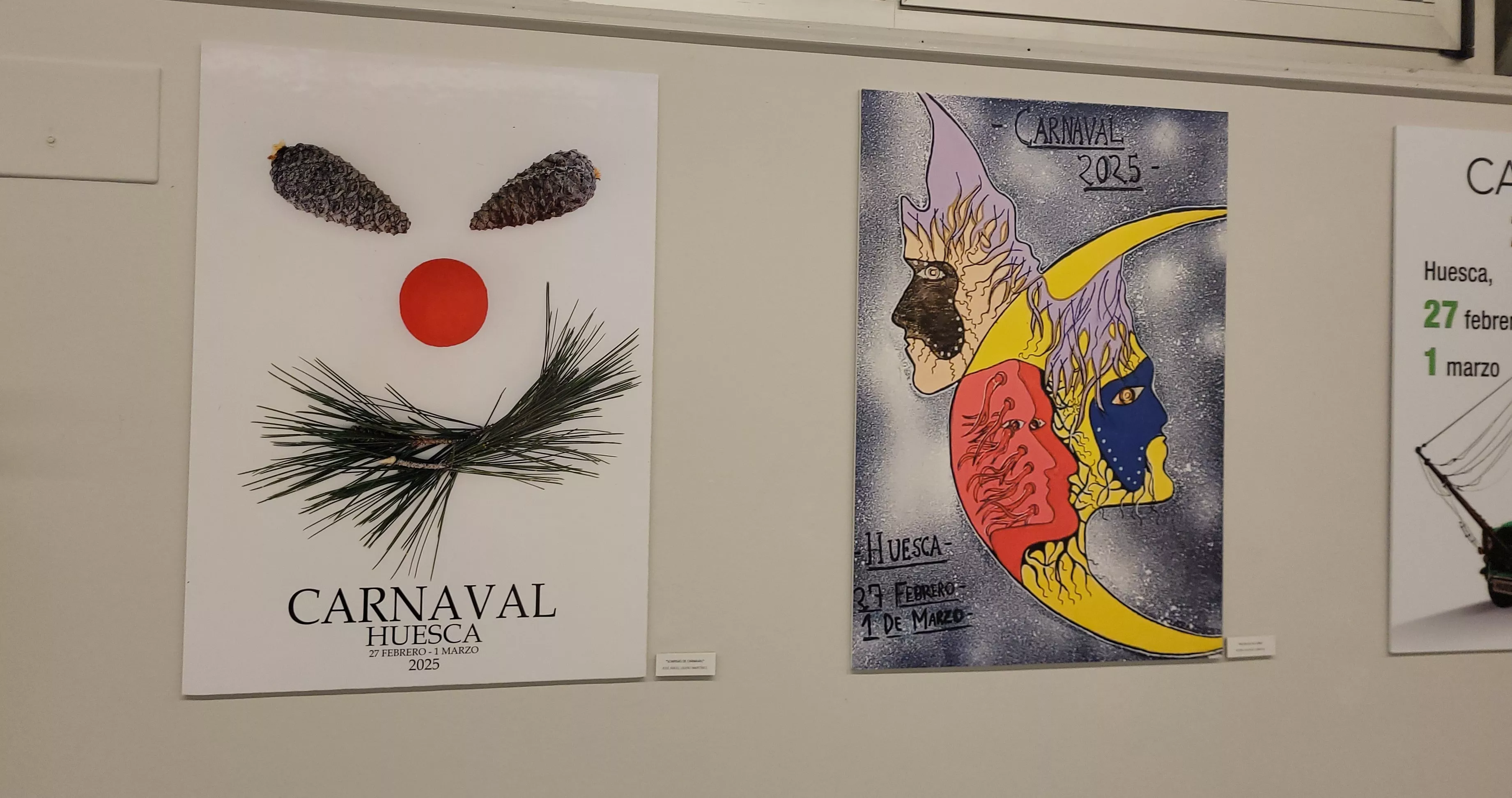 Entrega del premios del concurso del cartel de Carnaval de Huesca y apertura de la exposición. Foto Mercedes Manterola