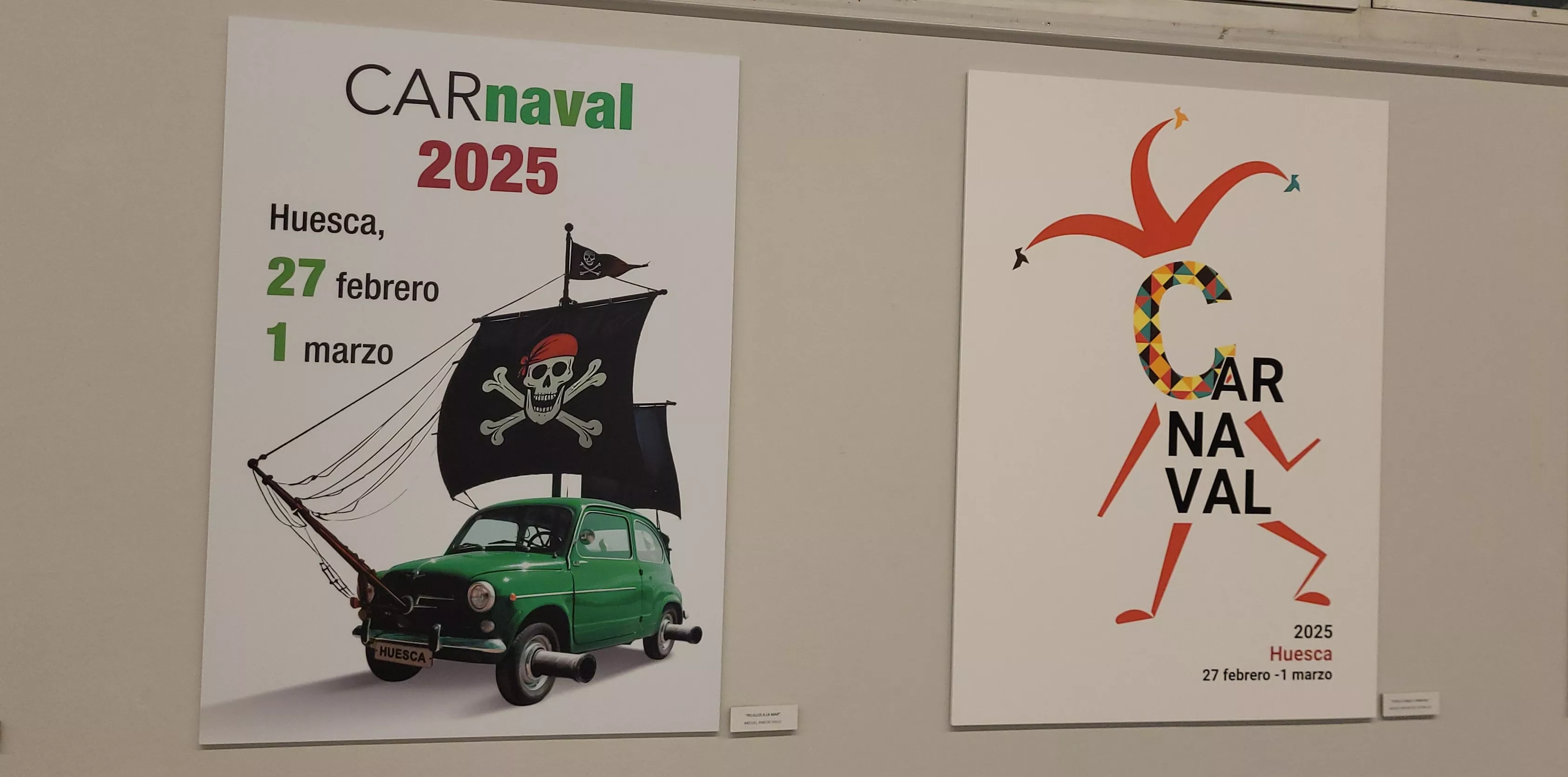 Entrega del premios del concurso del cartel de Carnaval de Huesca y apertura de la exposición. Foto Mercedes Manterola