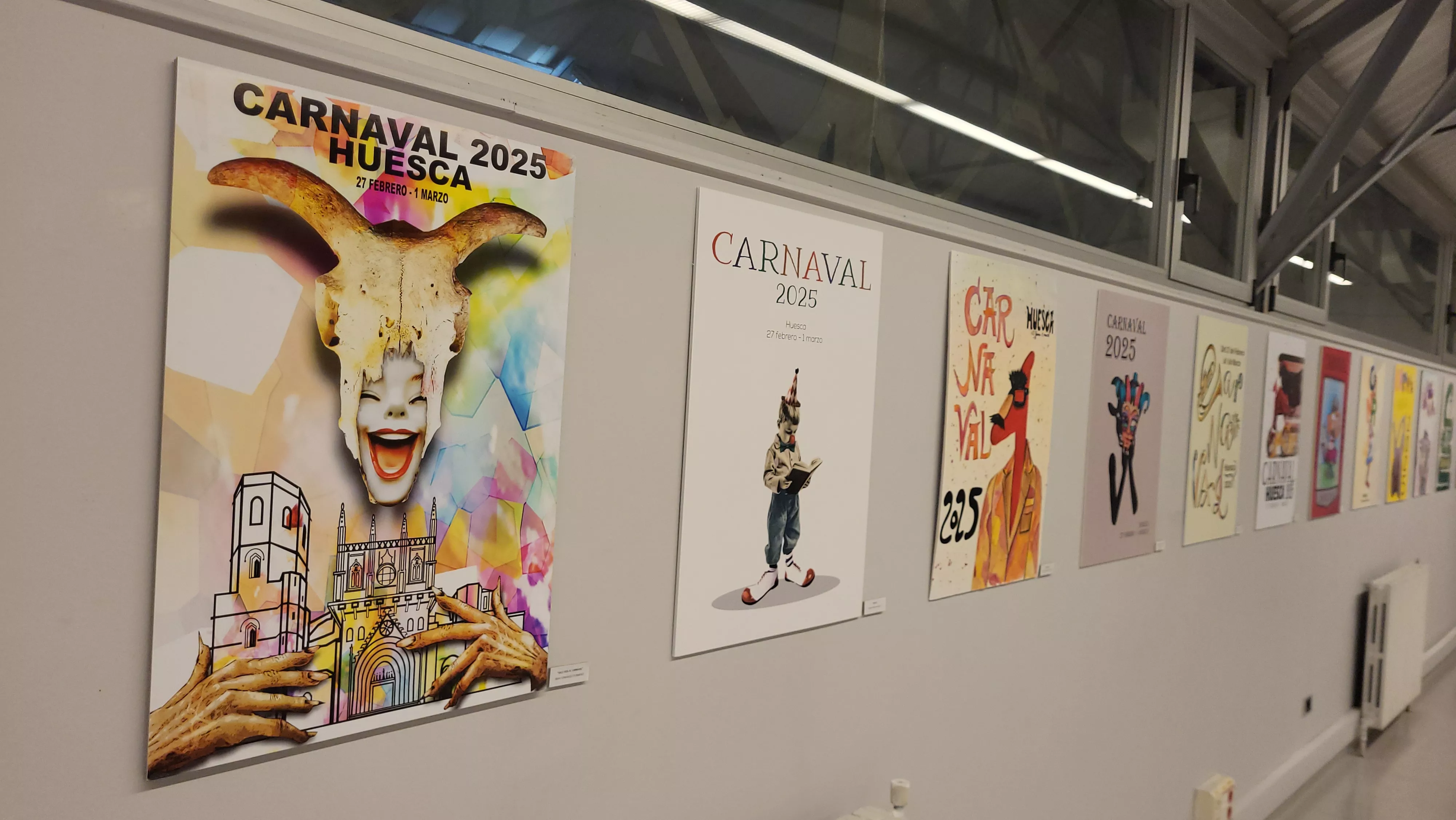 Entrega del premios del concurso del cartel de Carnaval de Huesca y apertura de la exposición. Foto Mercedes Manterola