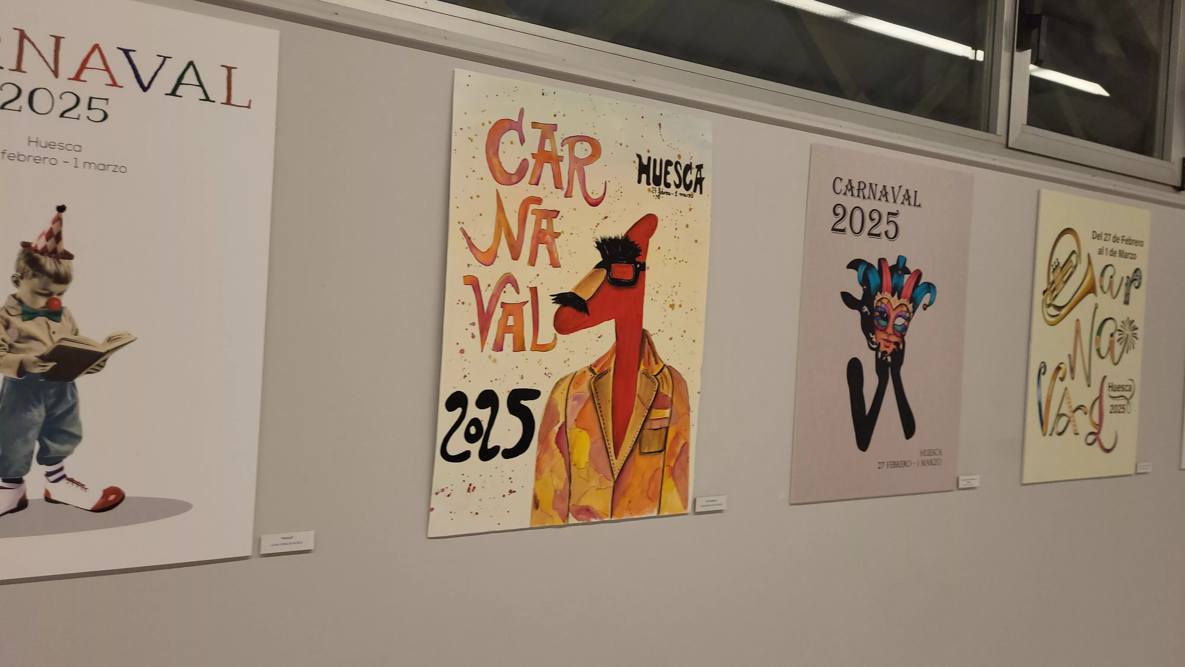 Entrega del premios del concurso del cartel de Carnaval de Huesca y apertura de la exposición. Foto Mercedes Manterola