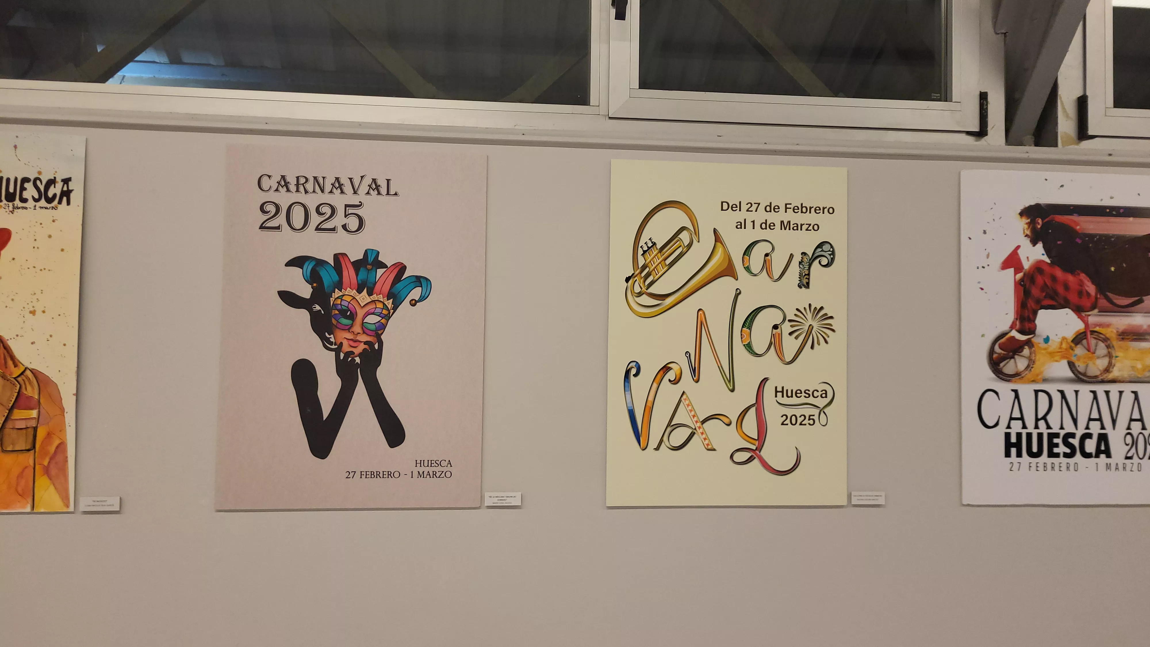 Entrega del premios del concurso del cartel de Carnaval de Huesca y apertura de la exposición. Foto Mercedes Manterola