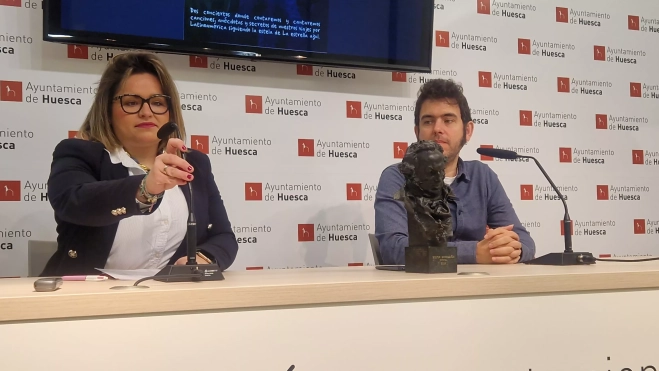 Sonia Latre y Javier Macipe. Foto Myriam Martínez Sonia Latre y Javier Macipe. Foto Myriam Martínez