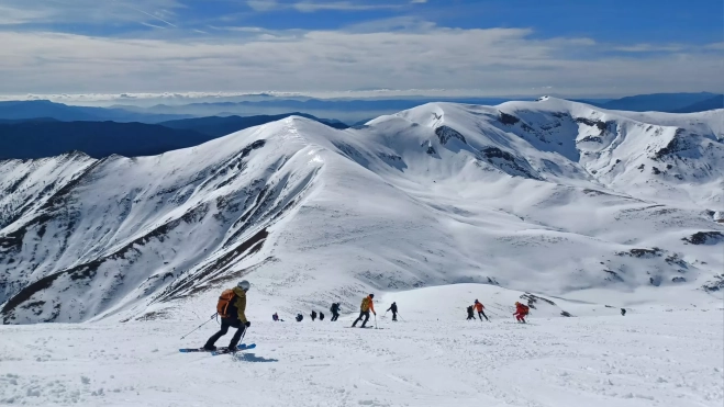 2 descenso por la vertiente Sur 2 descenso por la vertiente Sur