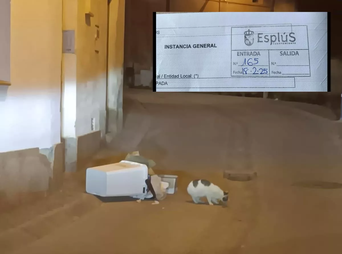 La Iniciativa Vecinal de Esplús contra el Puerta a Puerta ha recogido un centenar de firmas