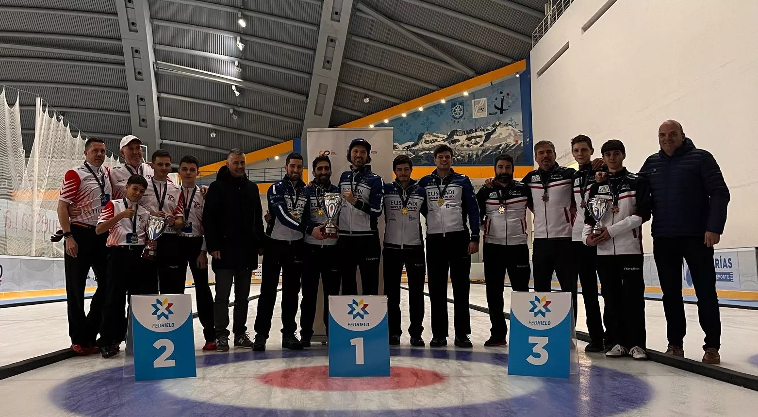Medalla de plata para el Jacetania CC Ochoa Lacar en el Nacional de curling