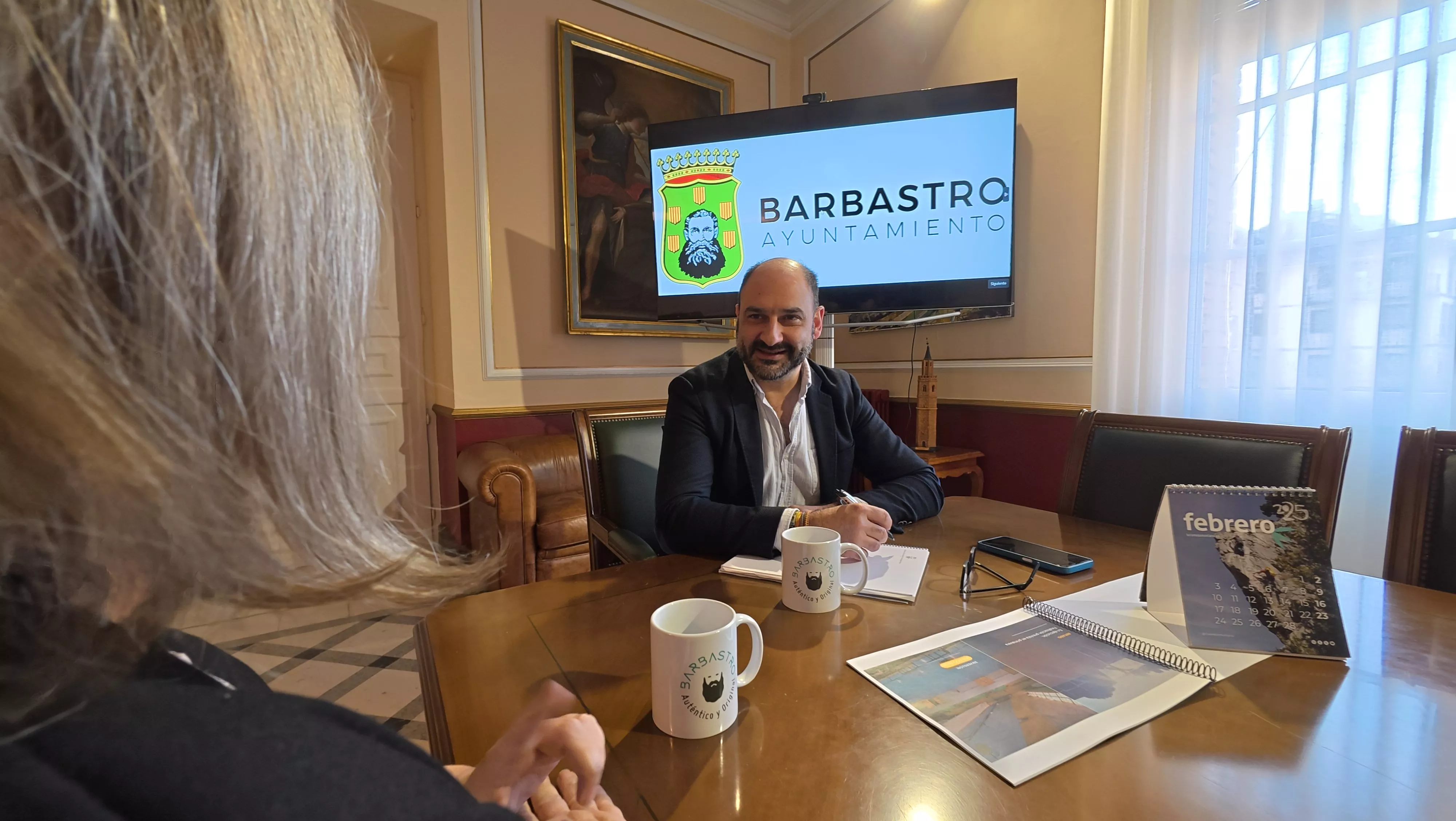 Fernando Torres, alcalde de Barbastro