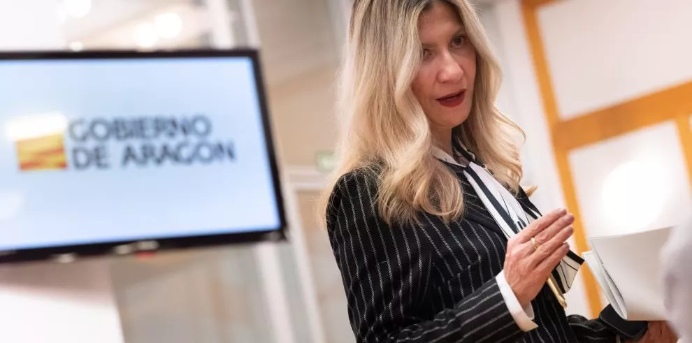 Mar Vaquero, portavoz del Gobierno de Aragón