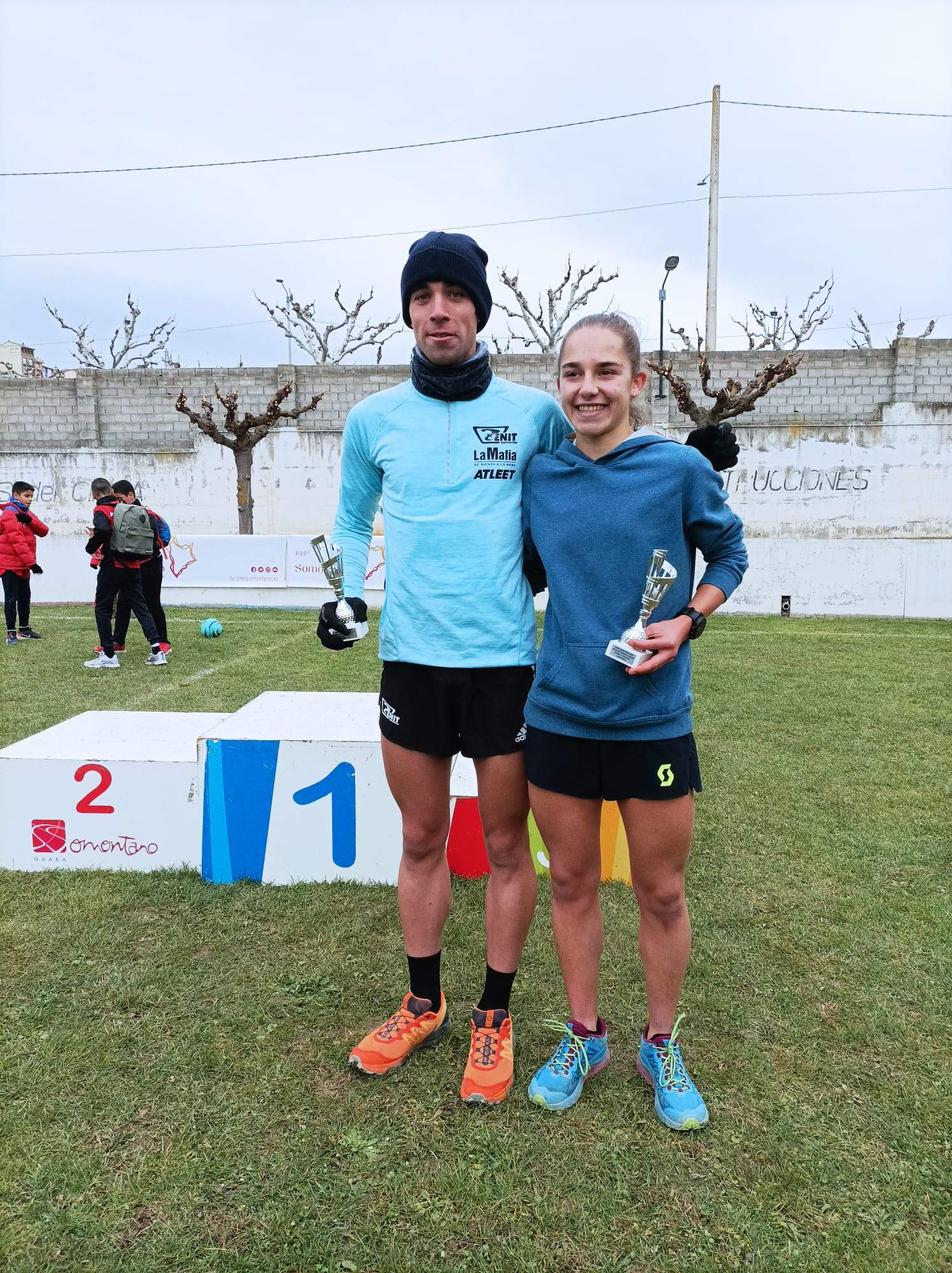 Bellera y Cabestre, campeones del Cross de Estadilla