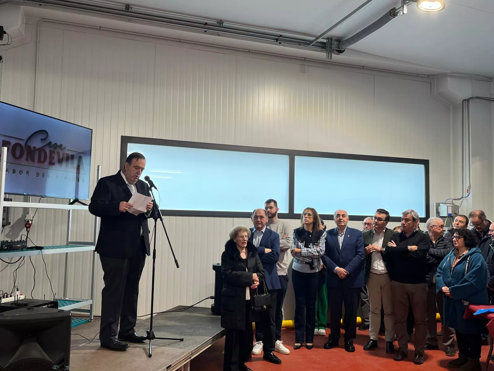 Imágenes de la inauguración de Casa Fondevila en Graus. Foto: Adri Mora