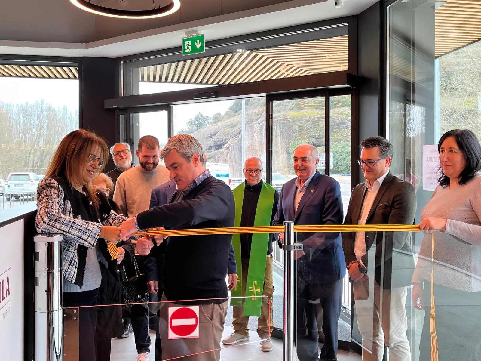 Imágenes de la inauguración de Casa Fondevila en Graus. Foto: Adri Mora