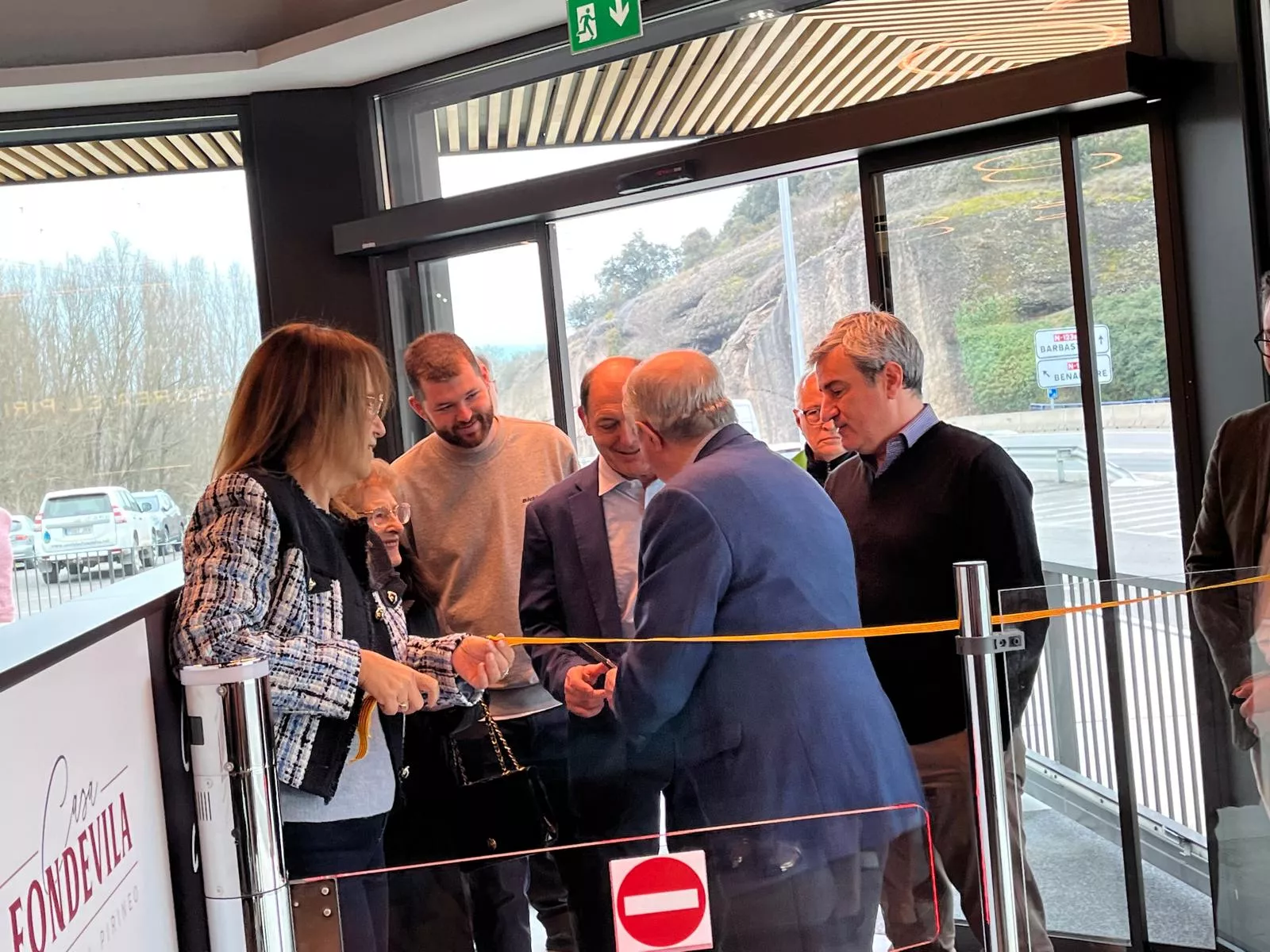 Imágenes de la inauguración de Casa Fondevila en Graus. Foto: Adri Mora