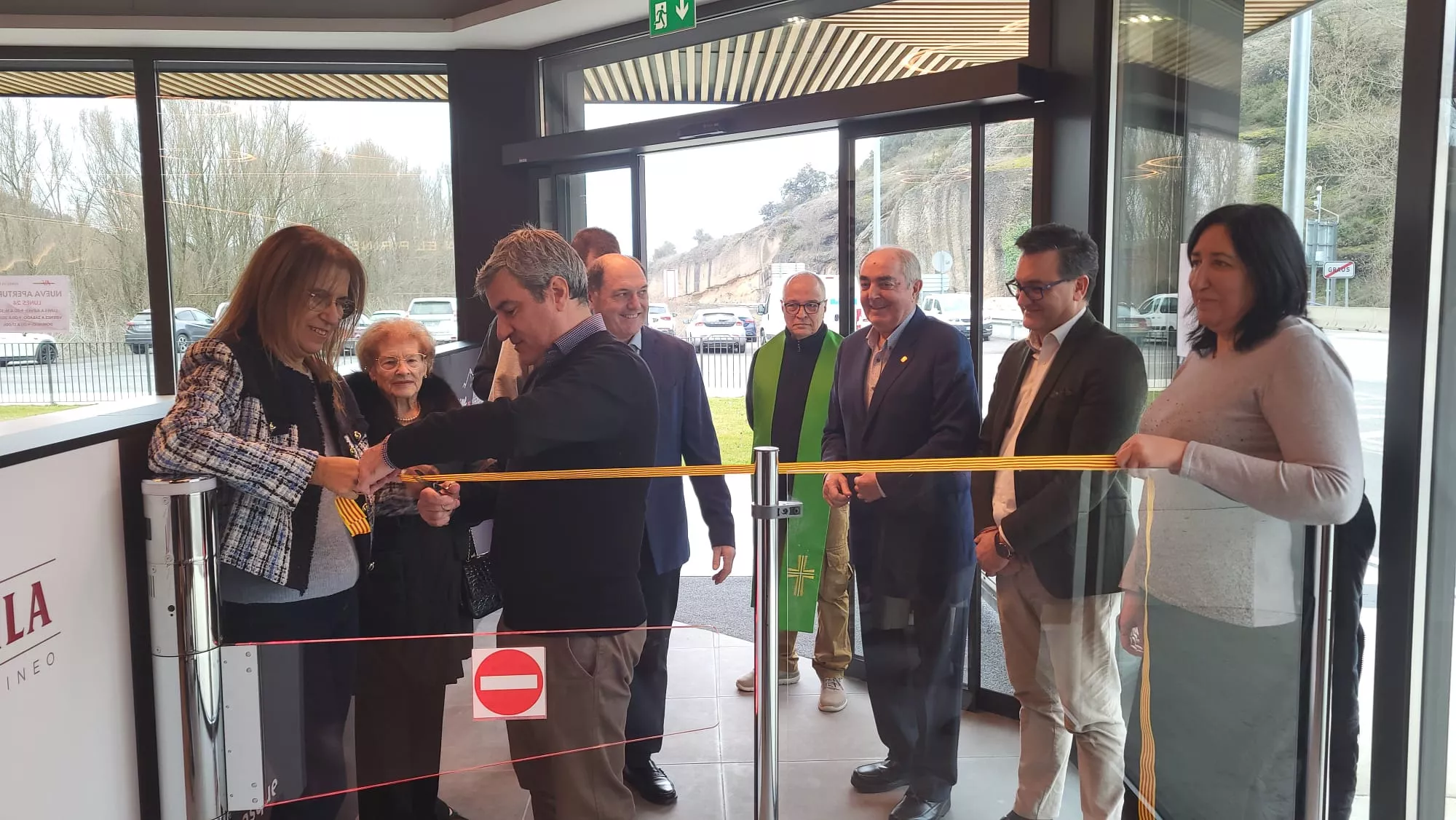 Imágenes de la inauguración de Casa Fondevila en Graus. Foto: Adri Mora