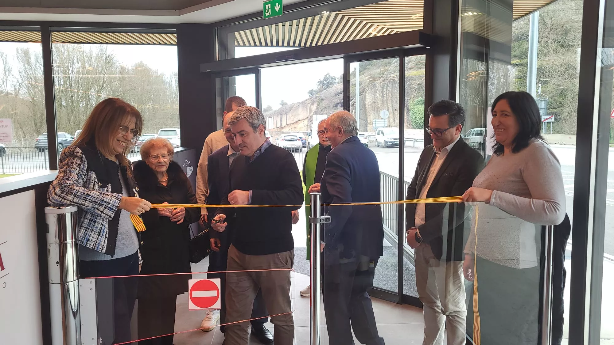 Imágenes de la inauguración de Casa Fondevila en Graus. Foto: Adri Mora
