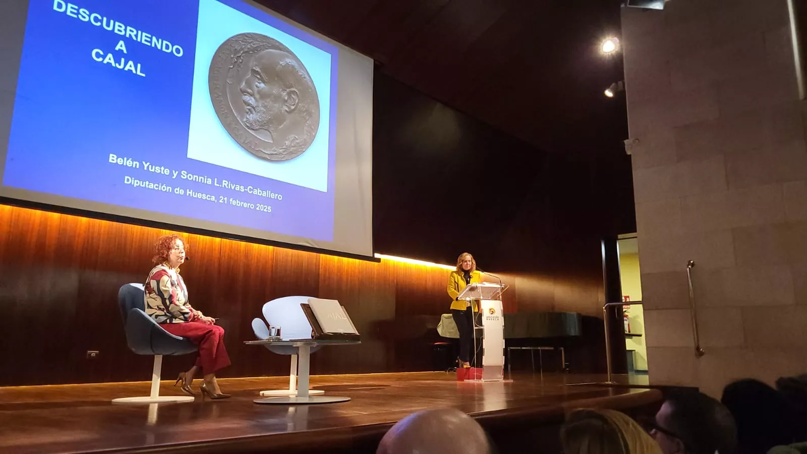 Conferencia Descubriendo a Cajal en la DPH