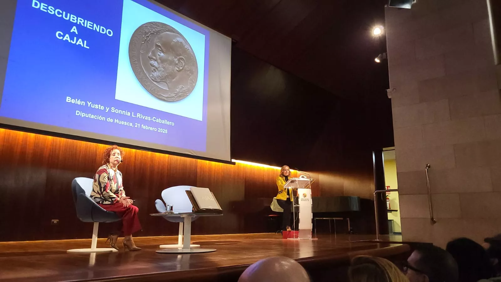 Conferencia Descubriendo a Cajal en la DPH