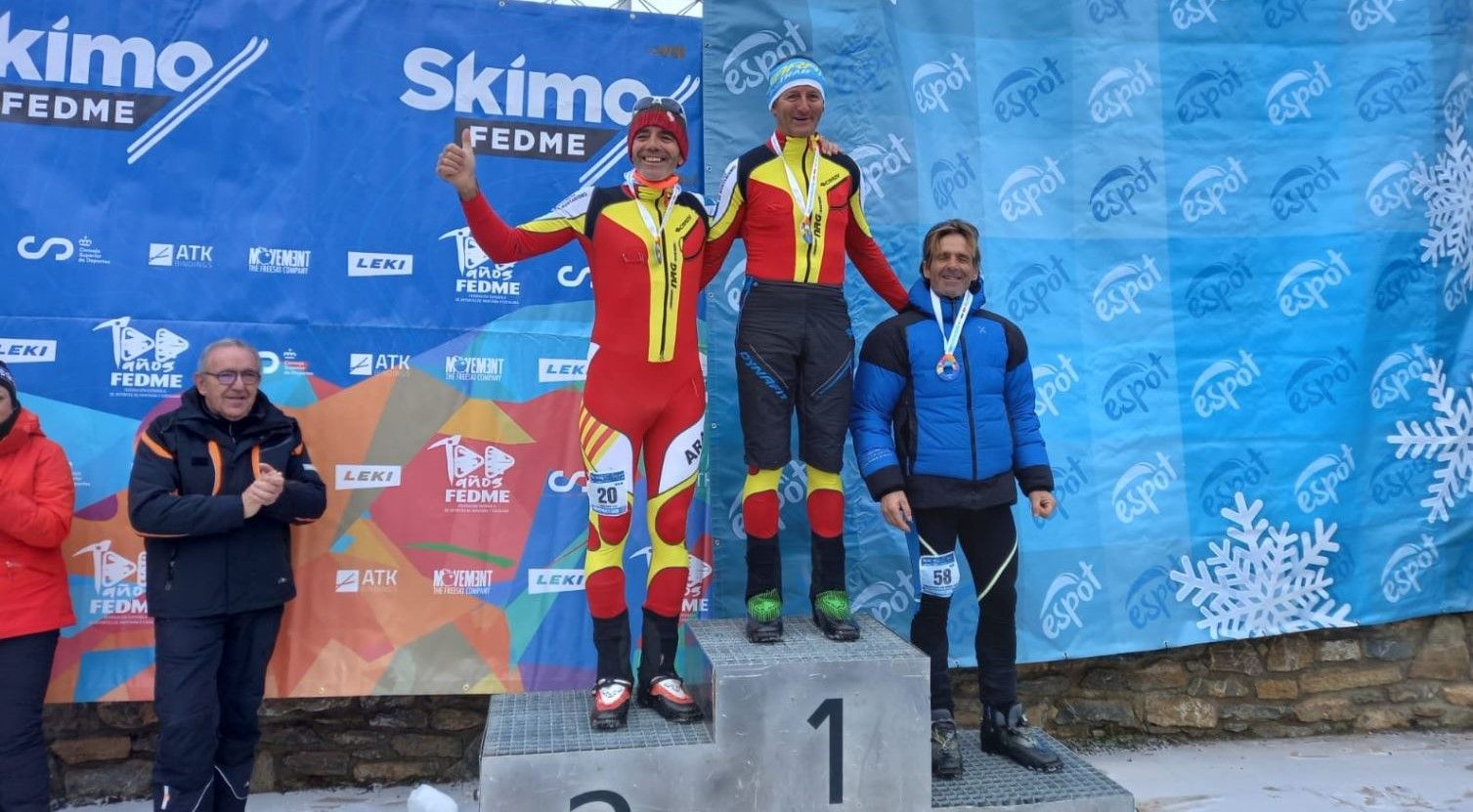 Óscar Díez y Miguel Royo, primero y segundo en la prueba de Vertical