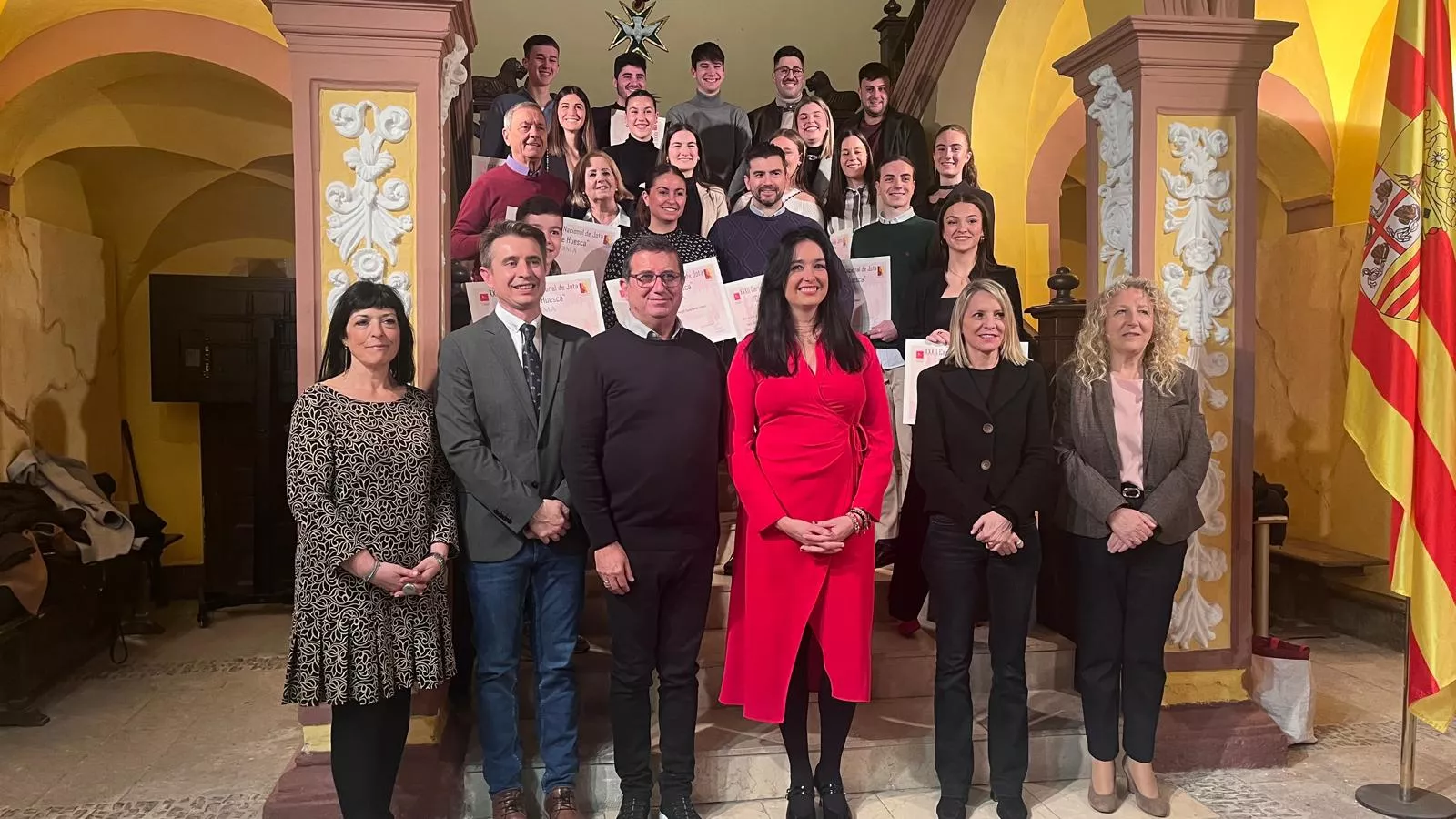Entrega de premios del XXXII Certamen Nacional de Jota Ciudad de Huesca. Foto Mercedes Manterola