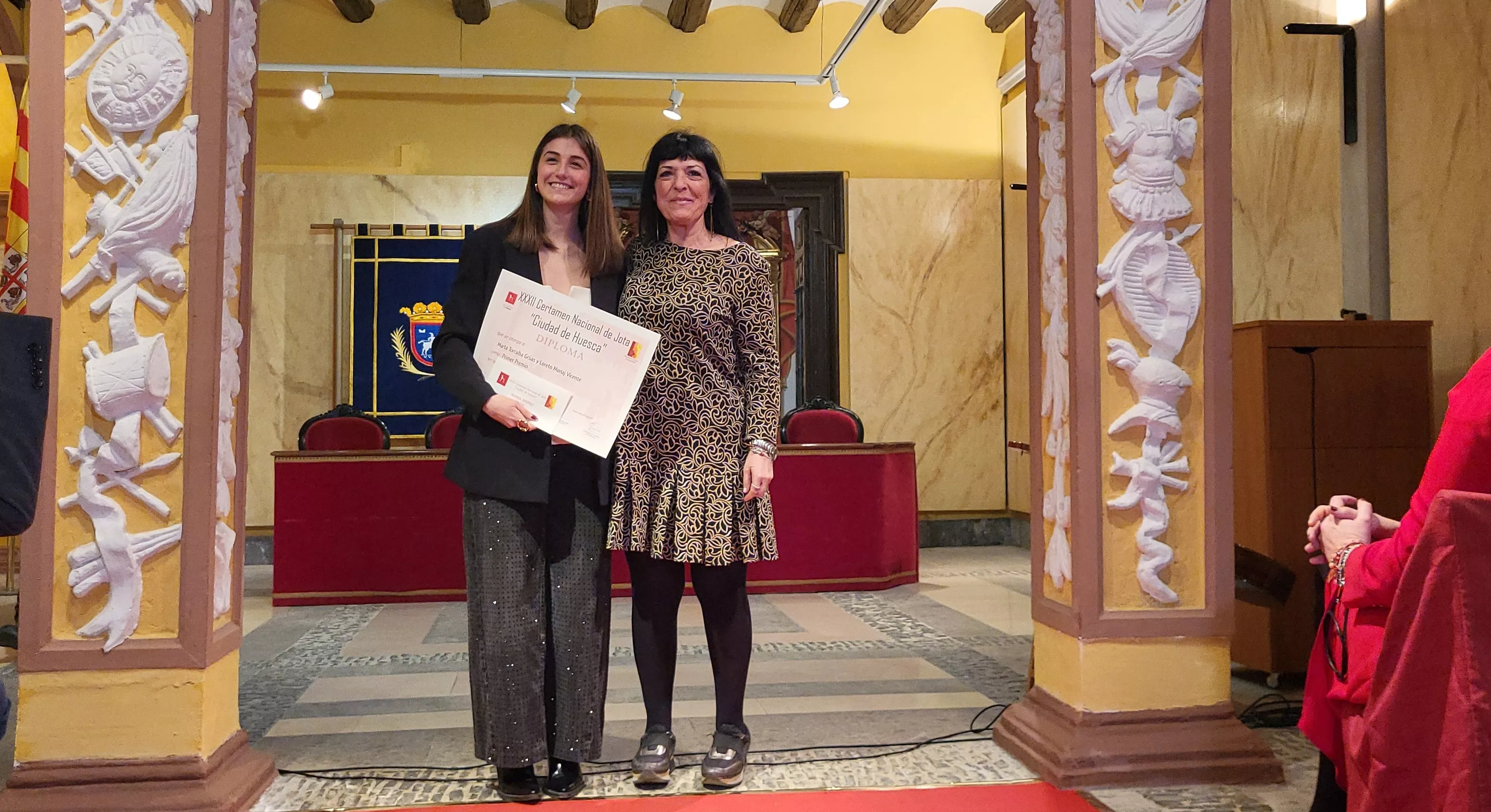 Entrega de premios del XXXII Certamen Nacional de Jota Ciudad de Huesca. Foto Mercedes Manterola