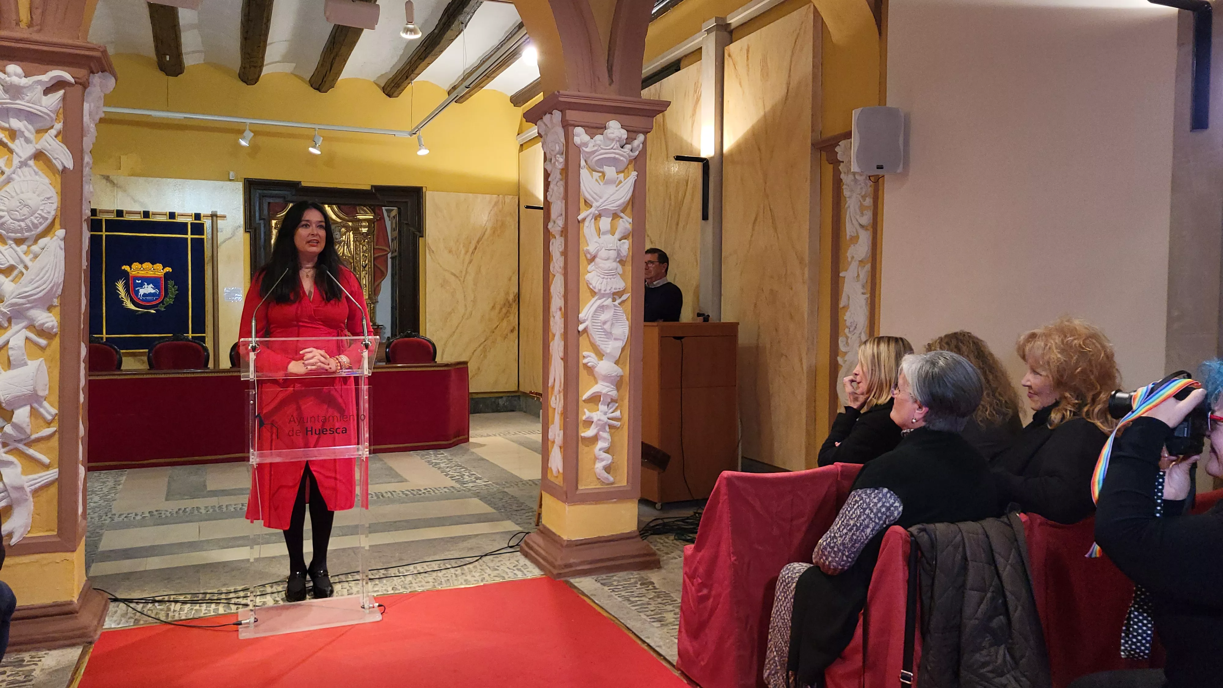Entrega de premios del XXXII Certamen Nacional de Jota Ciudad de Huesca. Foto Mercedes Manterola