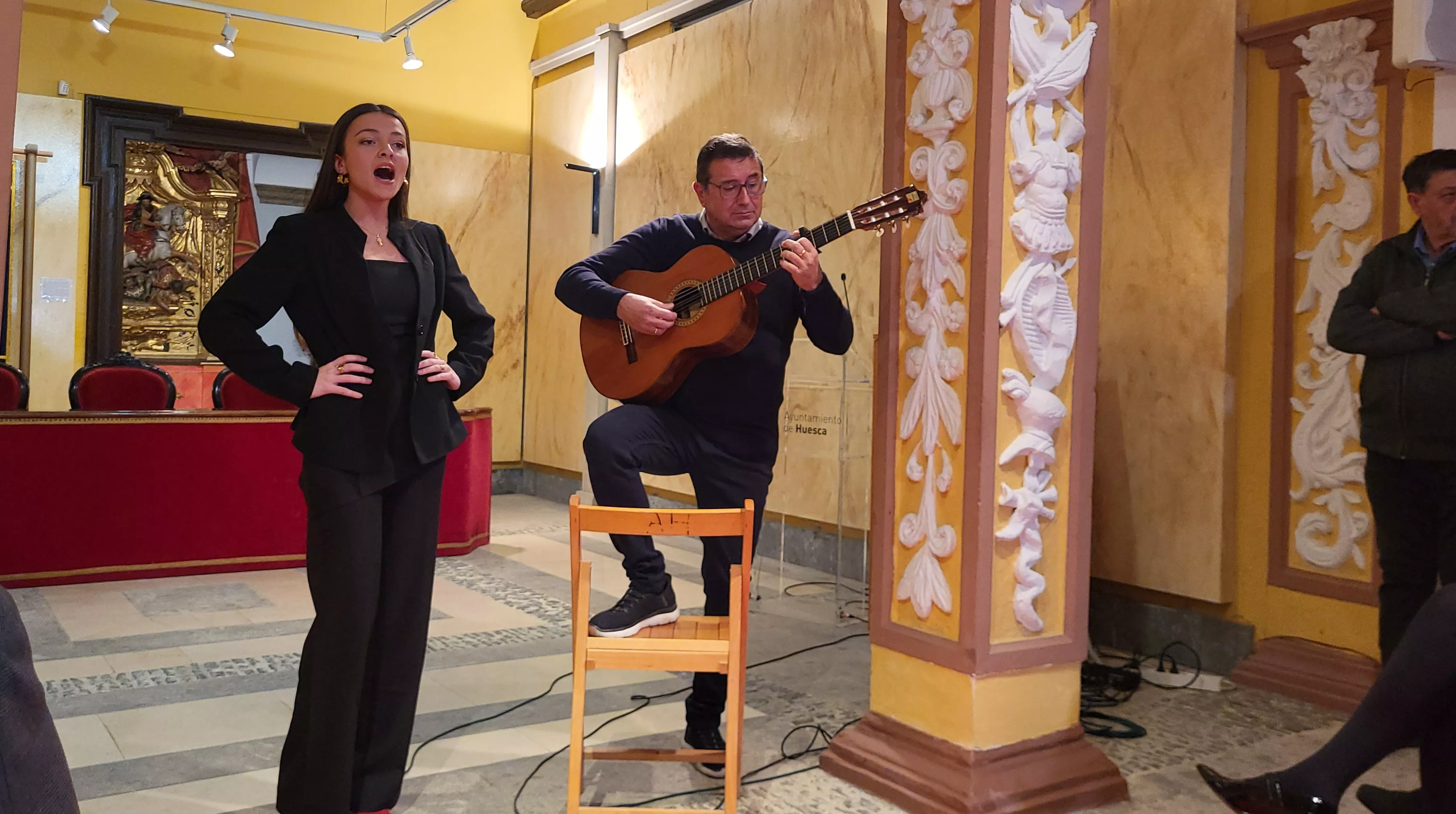 Entrega de premios del XXXII Certamen Nacional de Jota Ciudad de Huesca. Foto Mercedes Manterola