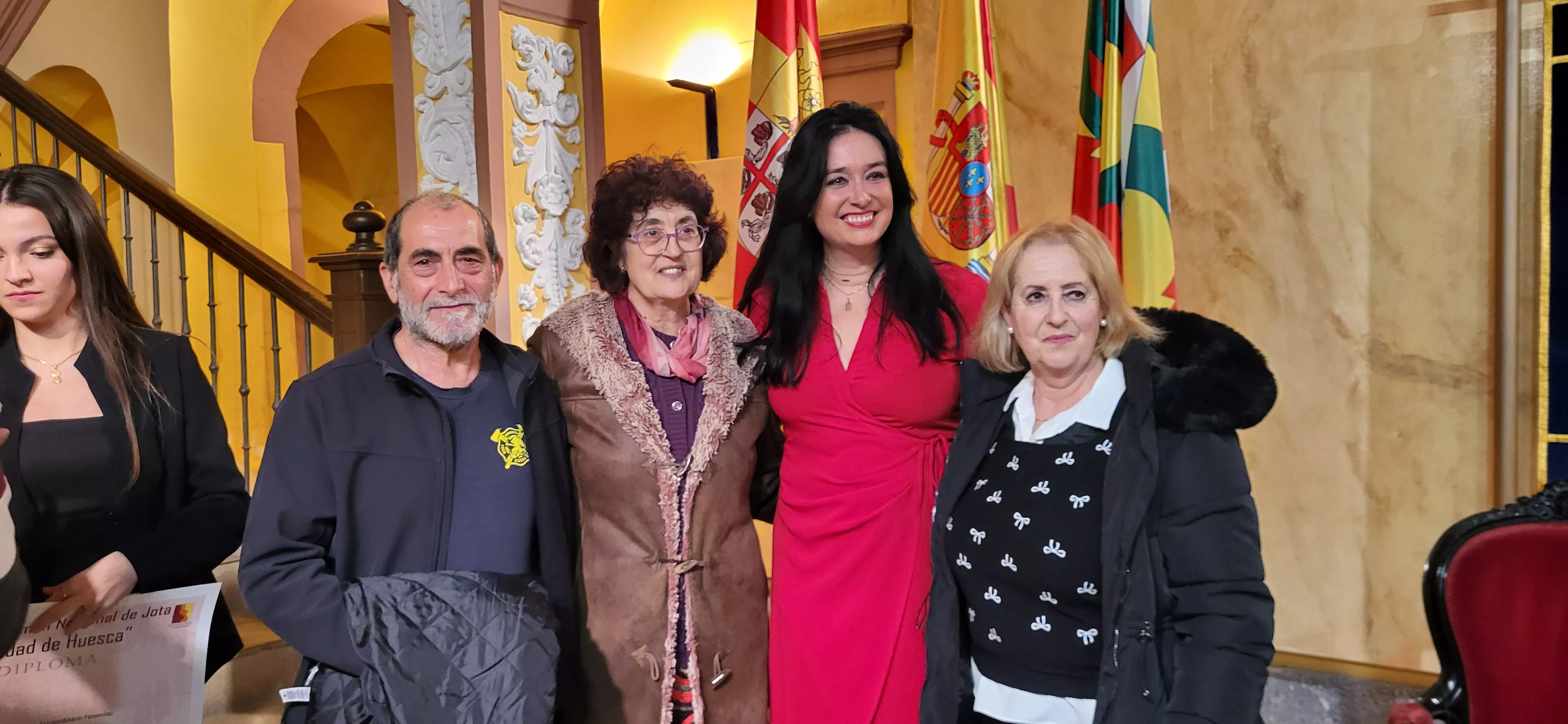 Entrega de premios del XXXII Certamen Nacional de Jota Ciudad de Huesca. Foto Mercedes Manterola