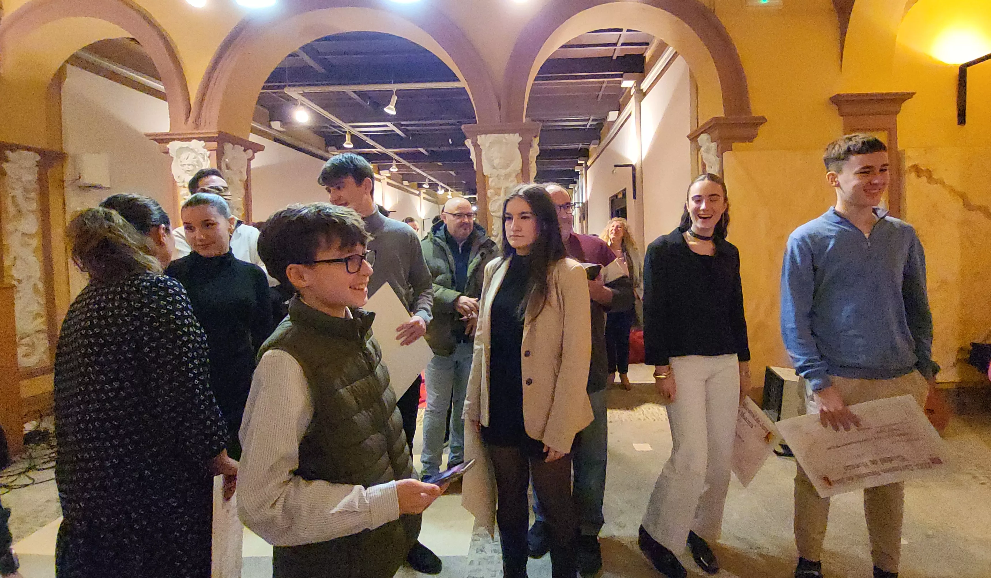 Entrega de premios del XXXII Certamen Nacional de Jota Ciudad de Huesca. Foto Mercedes Manterola